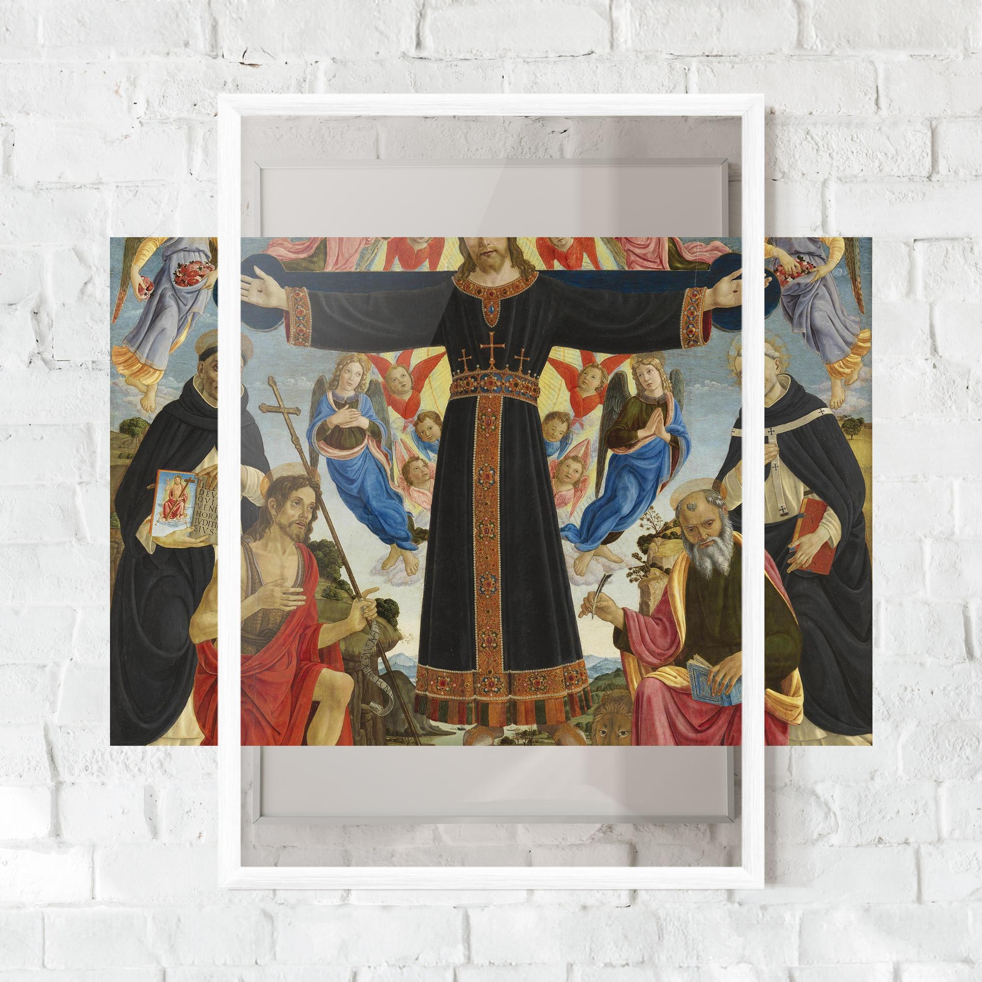 Keretezett Poszter Open Divine Arms mockup 0