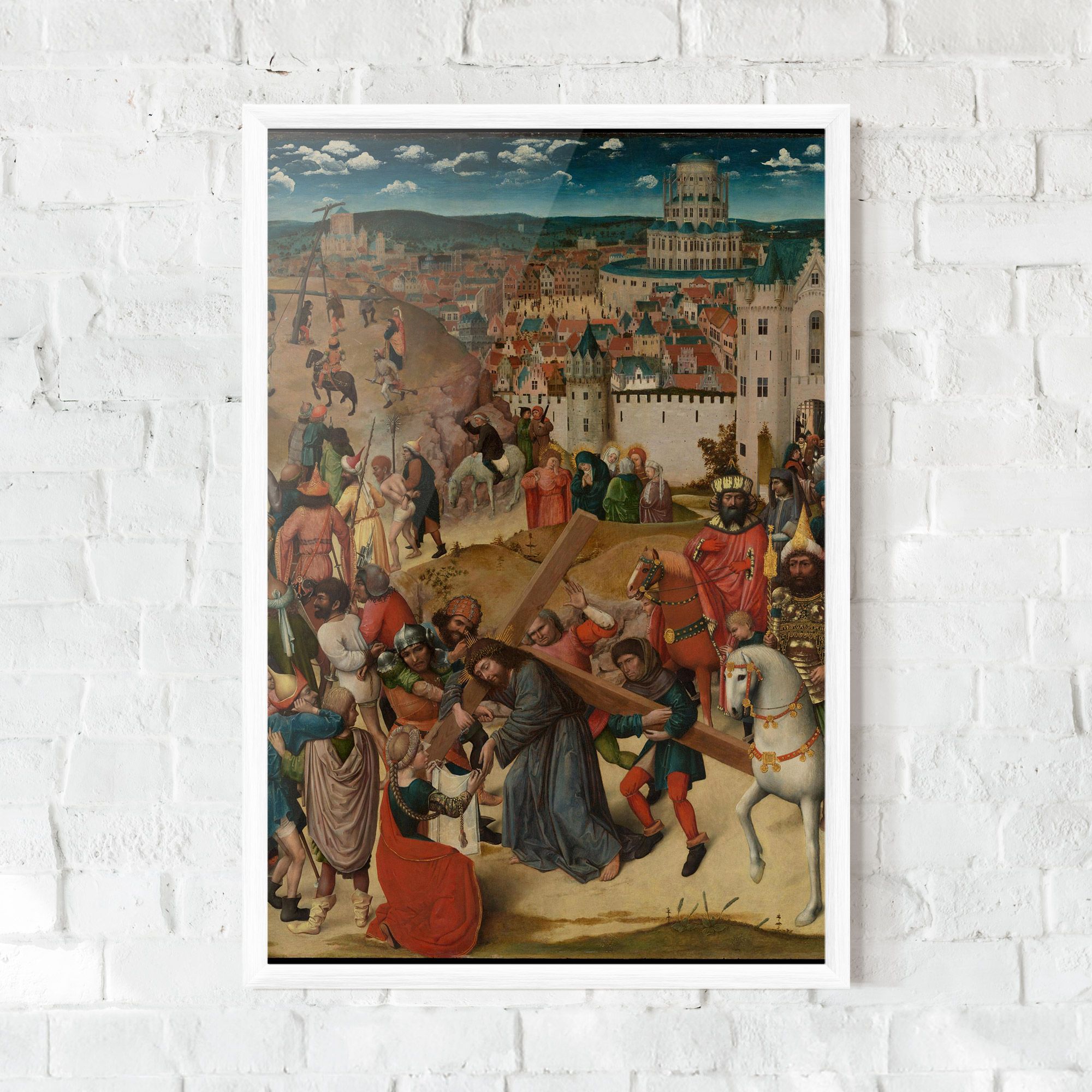 People Holding Cross mockup 0