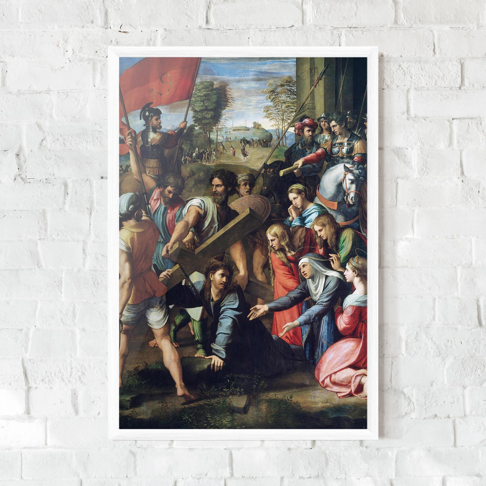 Keretezett Poszter Taking The Cross mockup 0