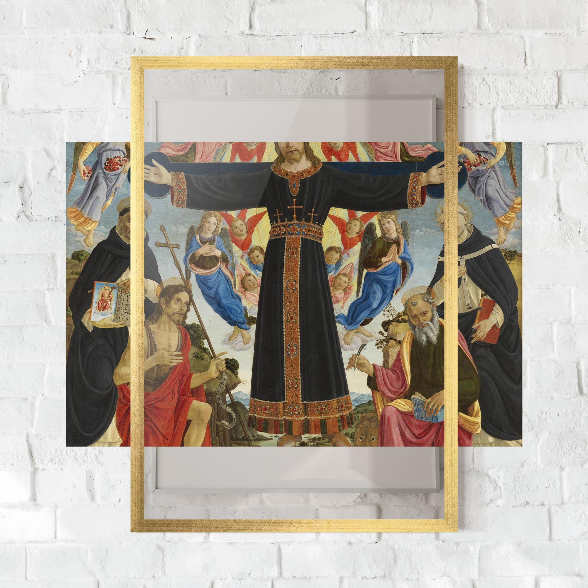 Keretezett Poszter Open Divine Arms mockup 0