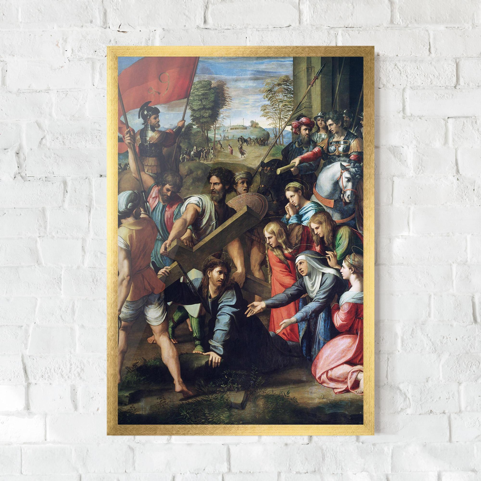 Keretezett Poszter Taking The Cross mockup 0