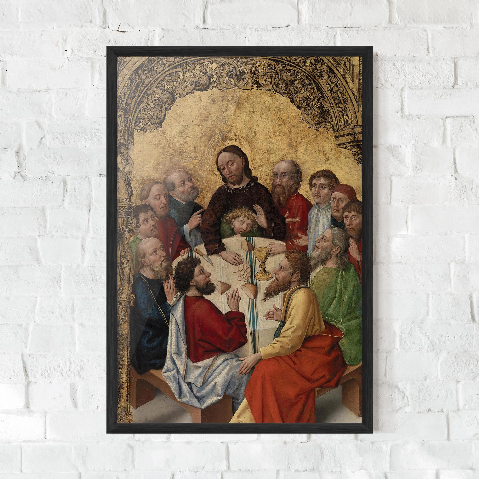 Keretezett Poszter Old Religious Art mockup 0