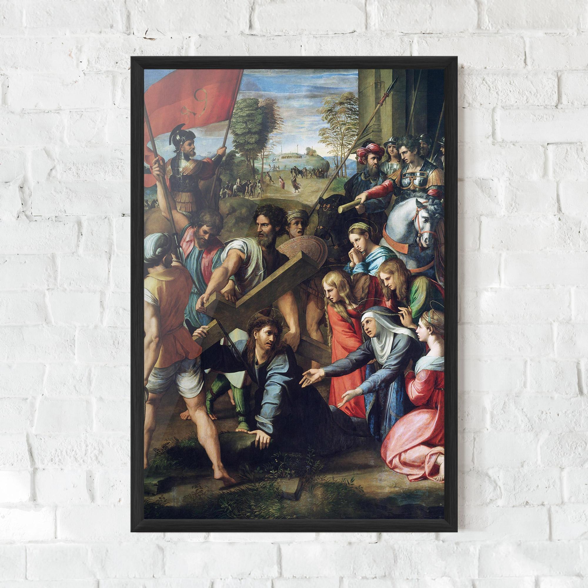 Keretezett Poszter Taking The Cross mockup 0