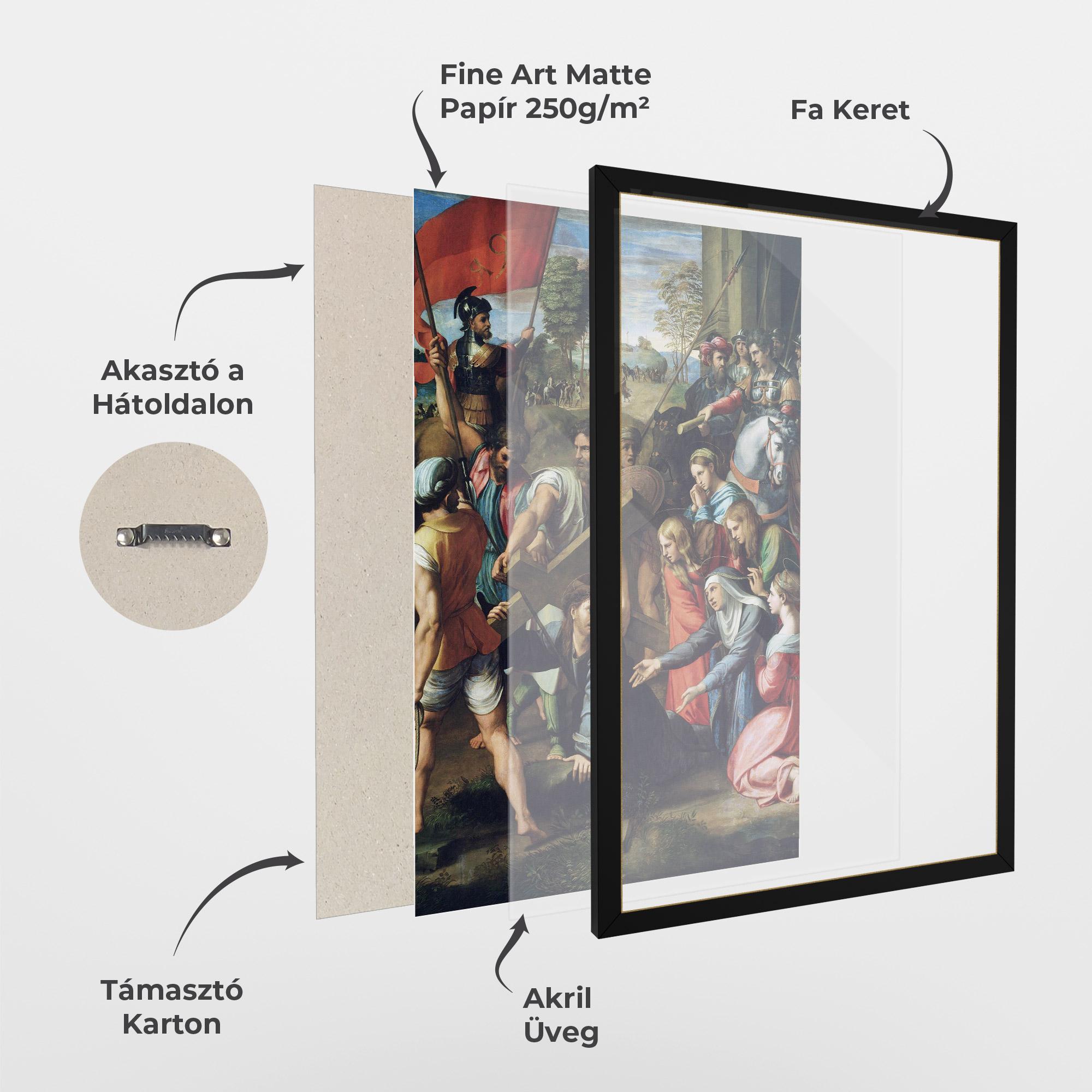 Keretezett Poszter Taking The Cross mockup 1