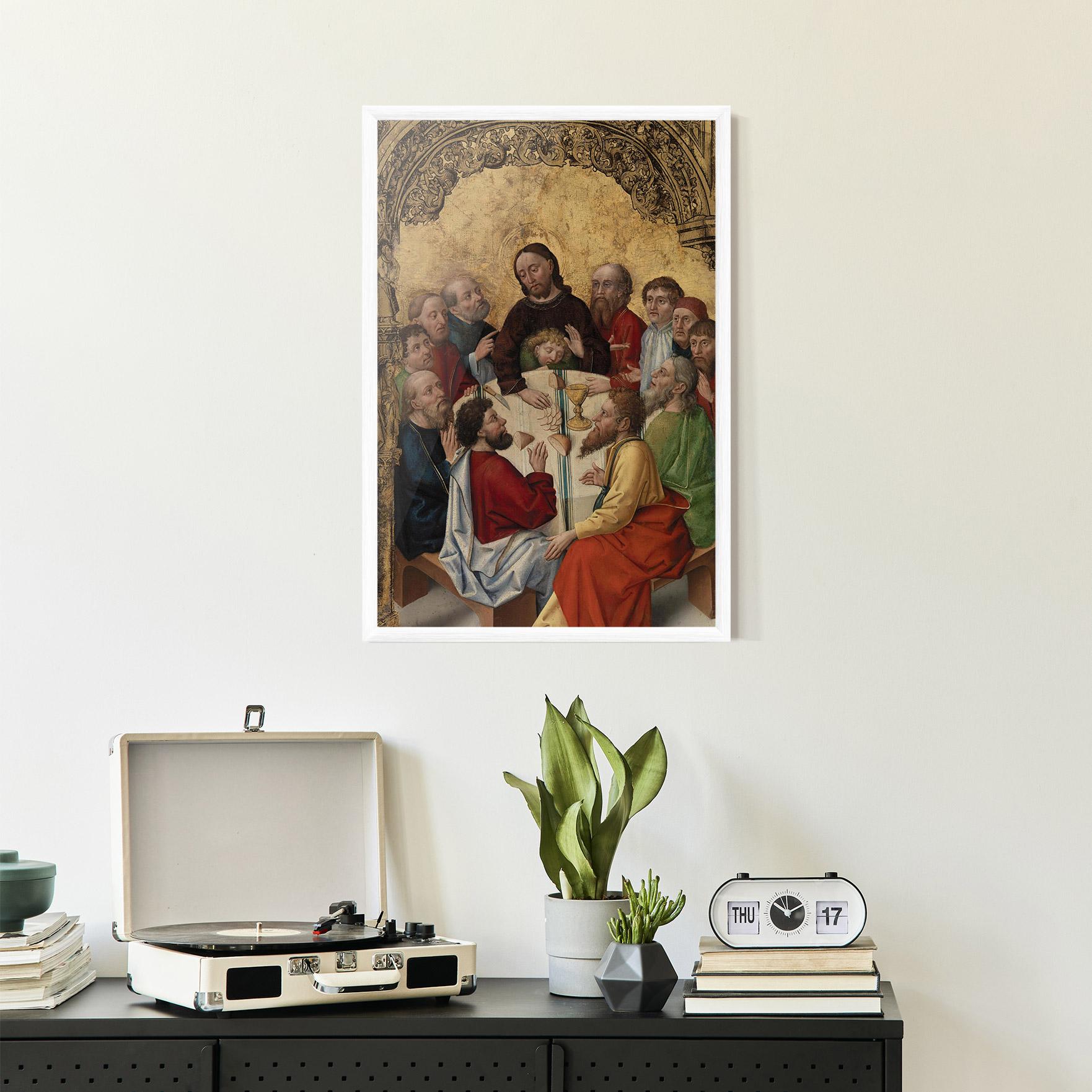 Keretezett Poszter Old Religious Art mockup 2