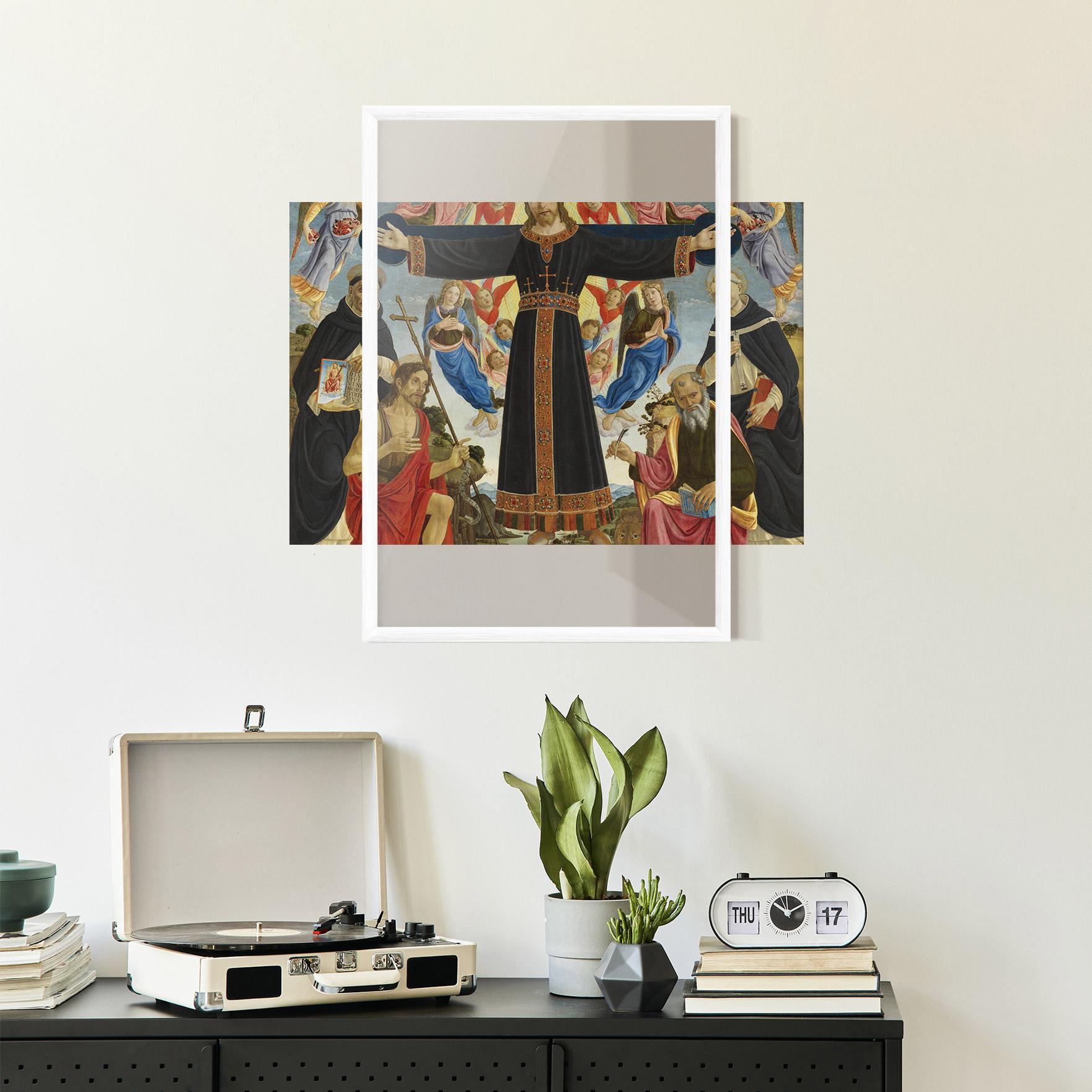 Keretezett Poszter Open Divine Arms mockup 2