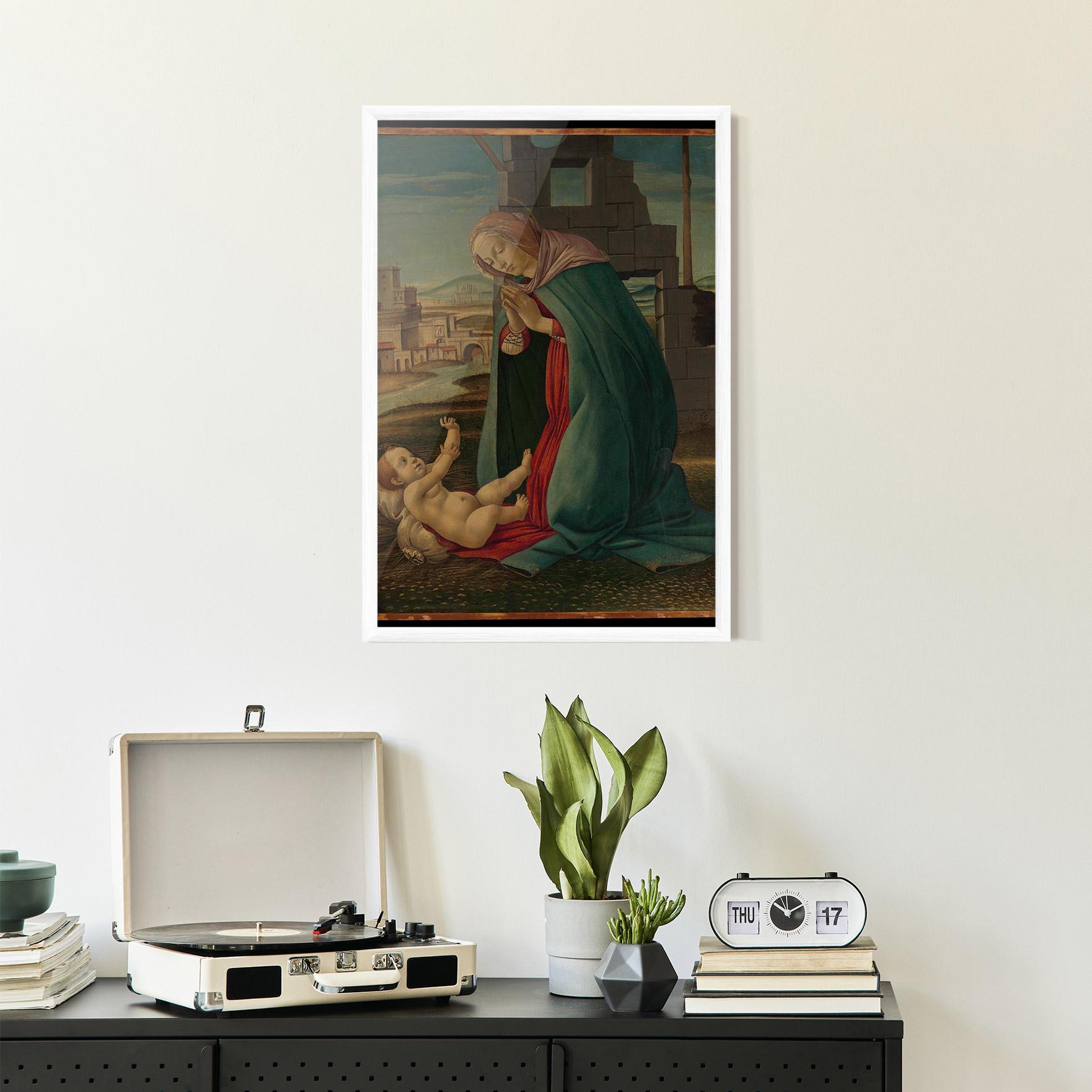 Keretezett Poszter Praying For Baby mockup 2