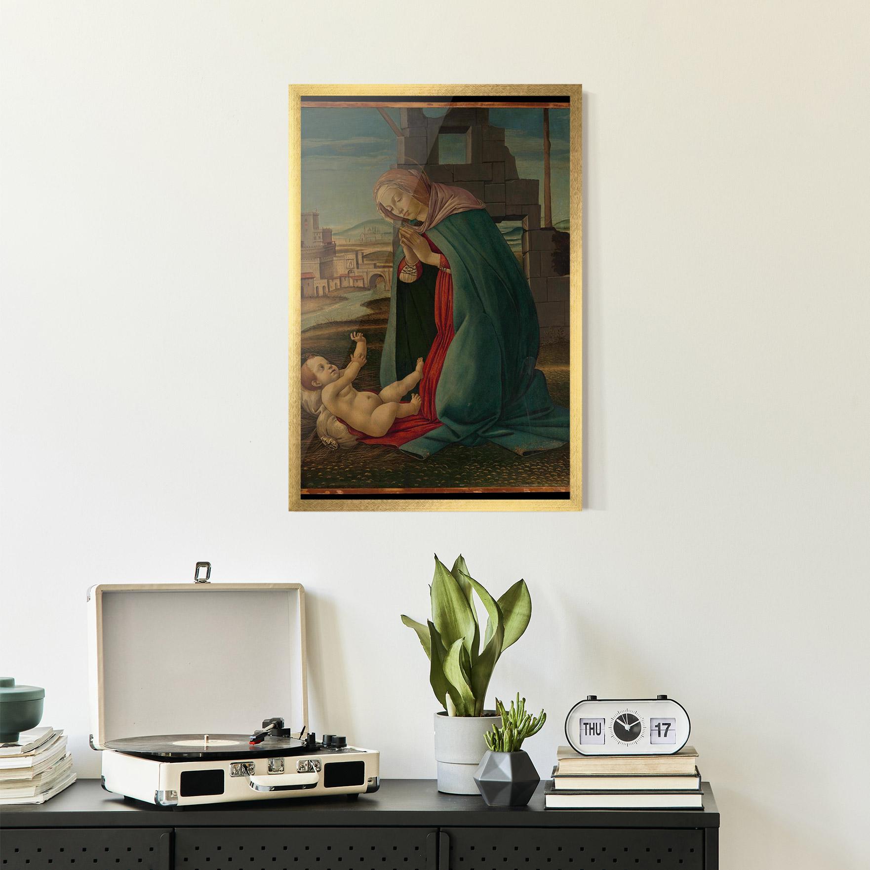 Keretezett Poszter Praying For Baby mockup 2