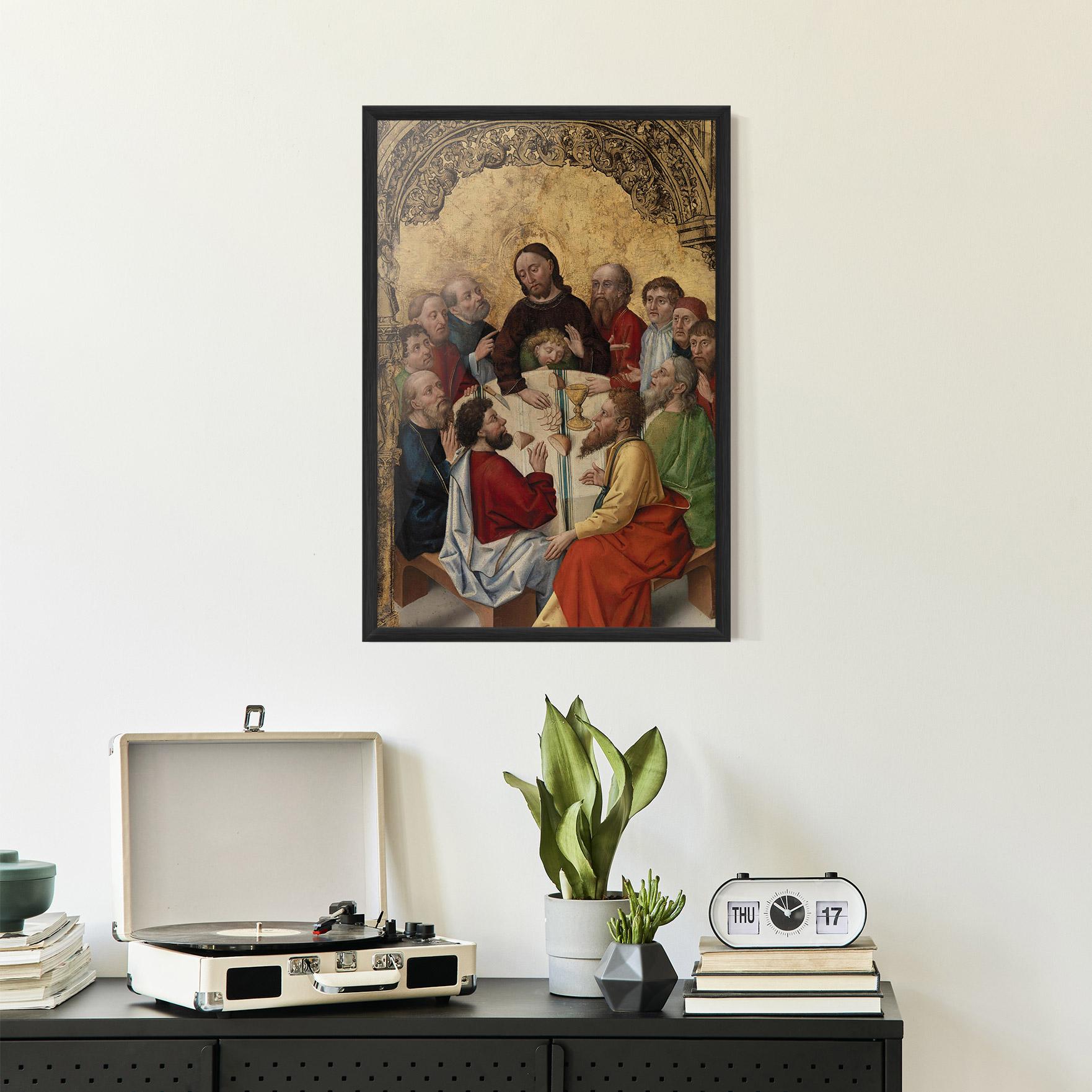 Keretezett Poszter Old Religious Art mockup 2