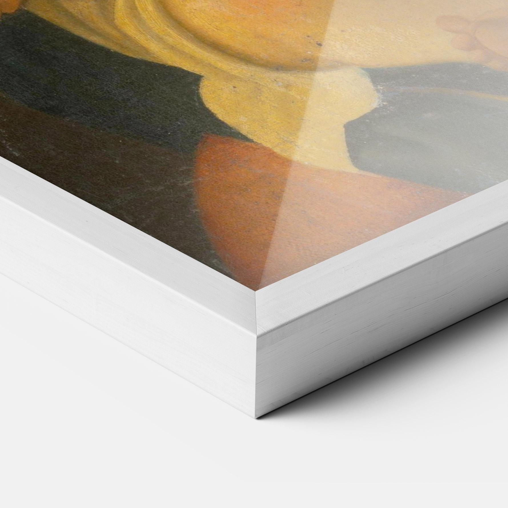 Keretezett Poszter Yellow Light Baby mockup 3