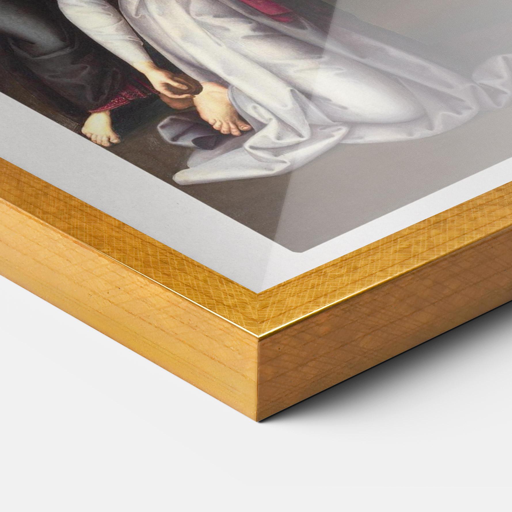 Keretezett Poszter Blue Sky Jesus mockup 3