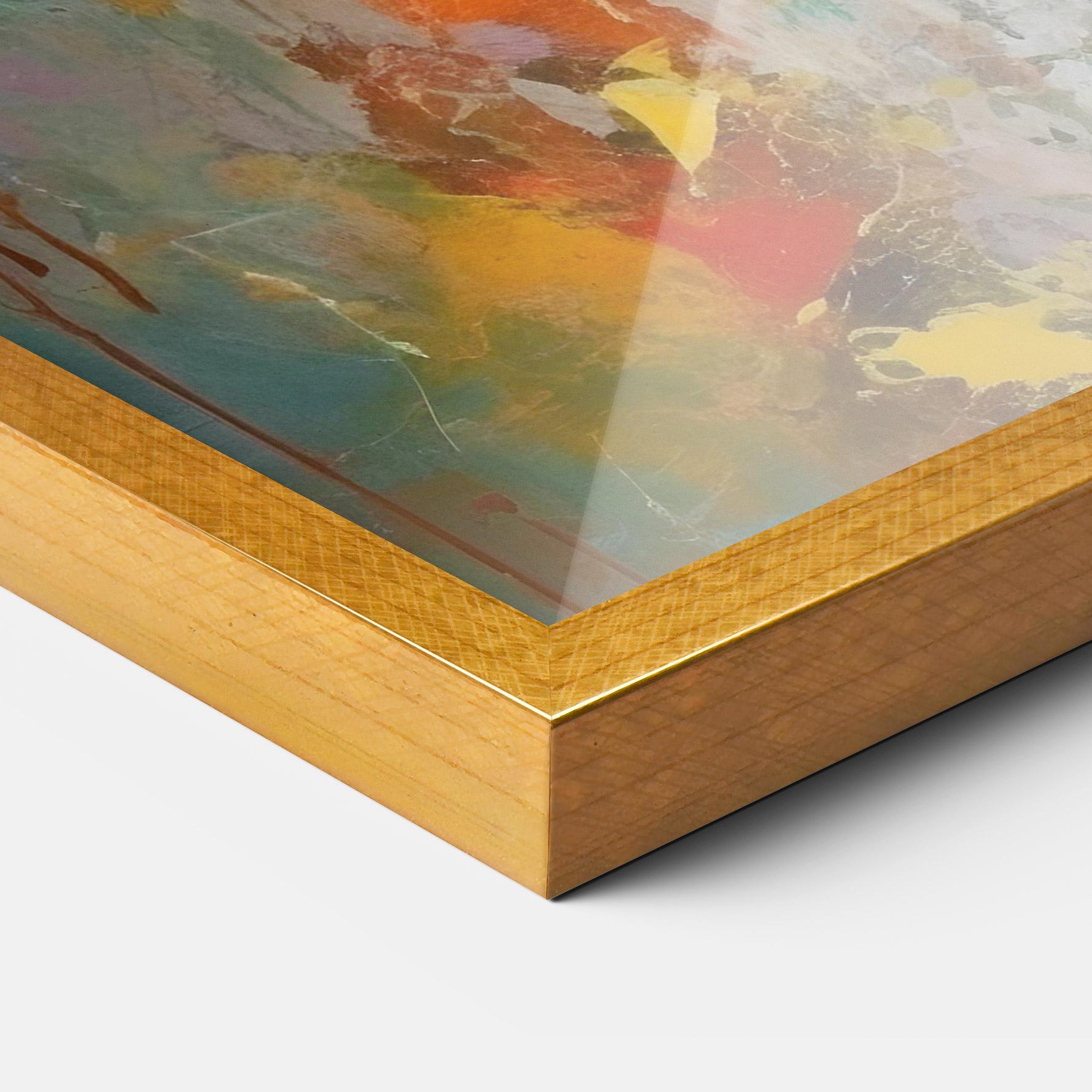 Keretezett Poszter Christ Art Painting mockup 3