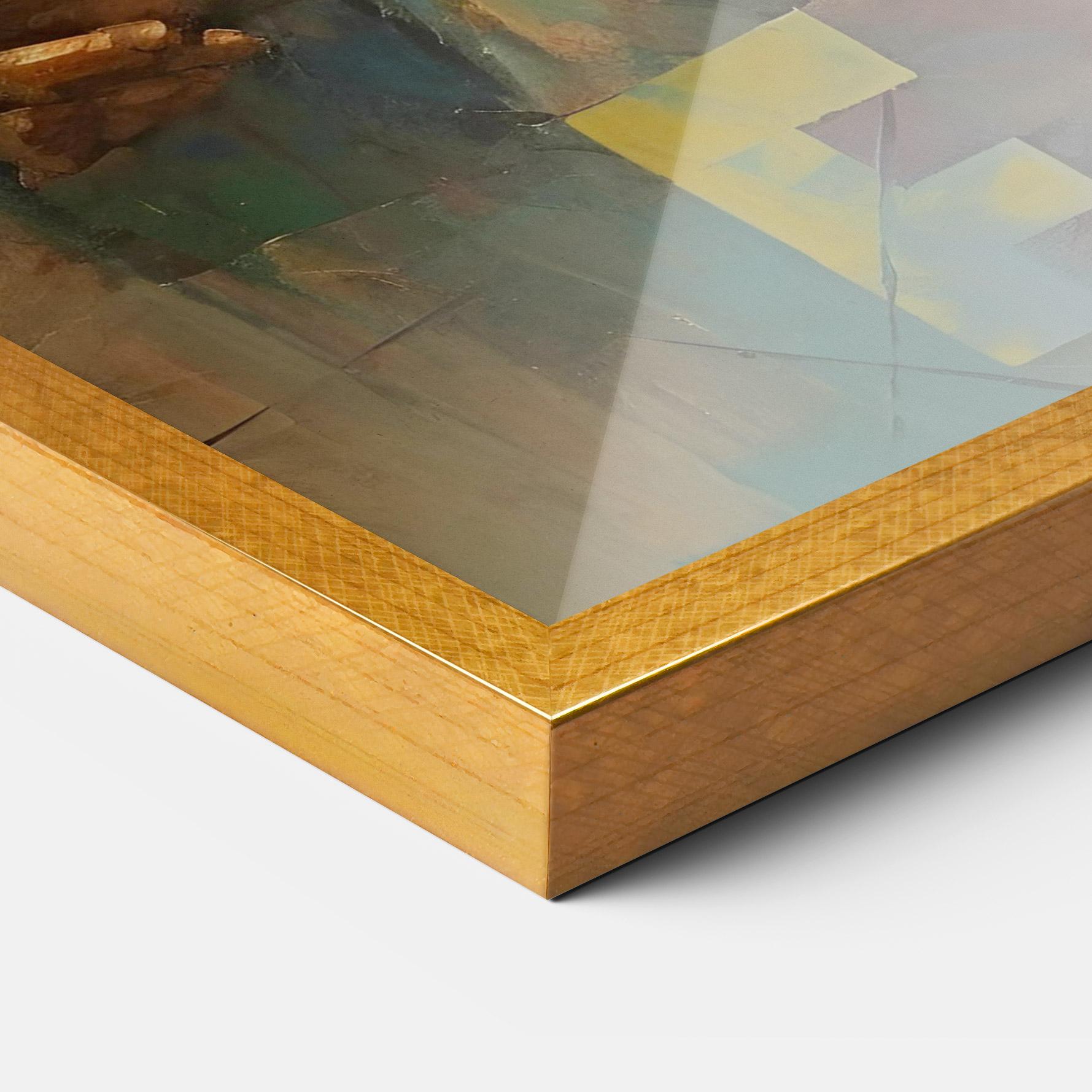 Keretezett Poszter Christ Painting Art mockup 3