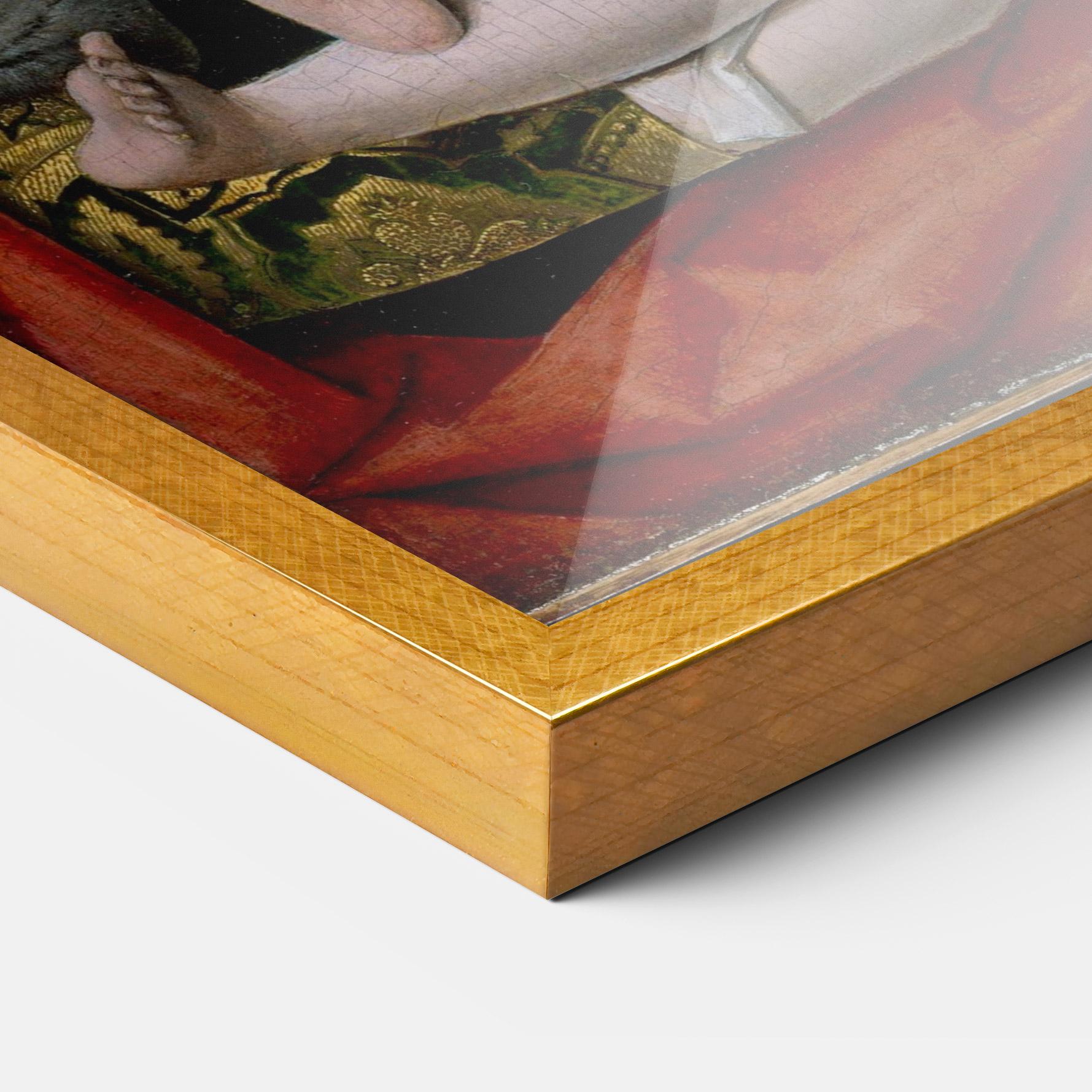 Keretezett Poszter Little Religious Baby mockup 3