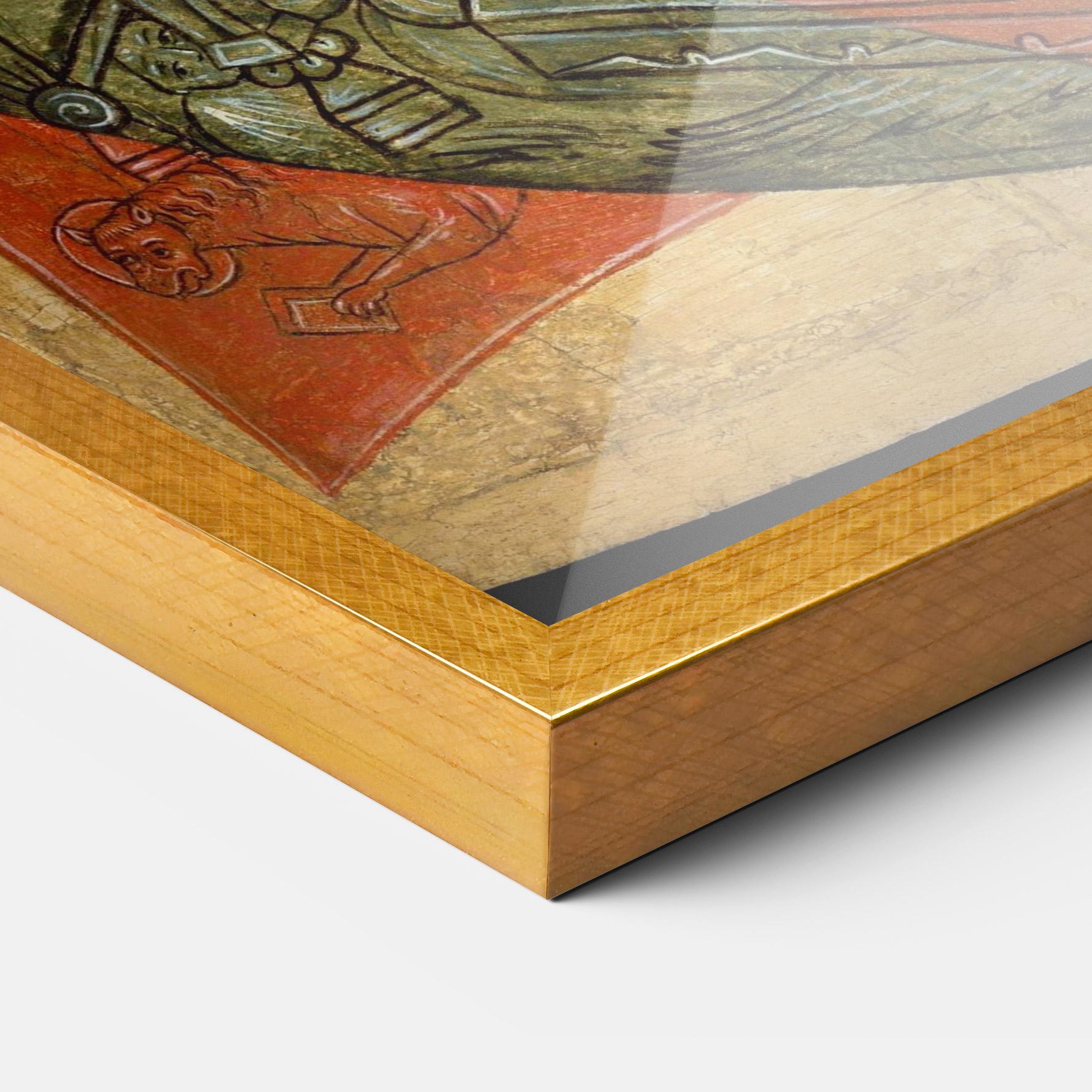 Keretezett Poszter Religious Outfit mockup 3