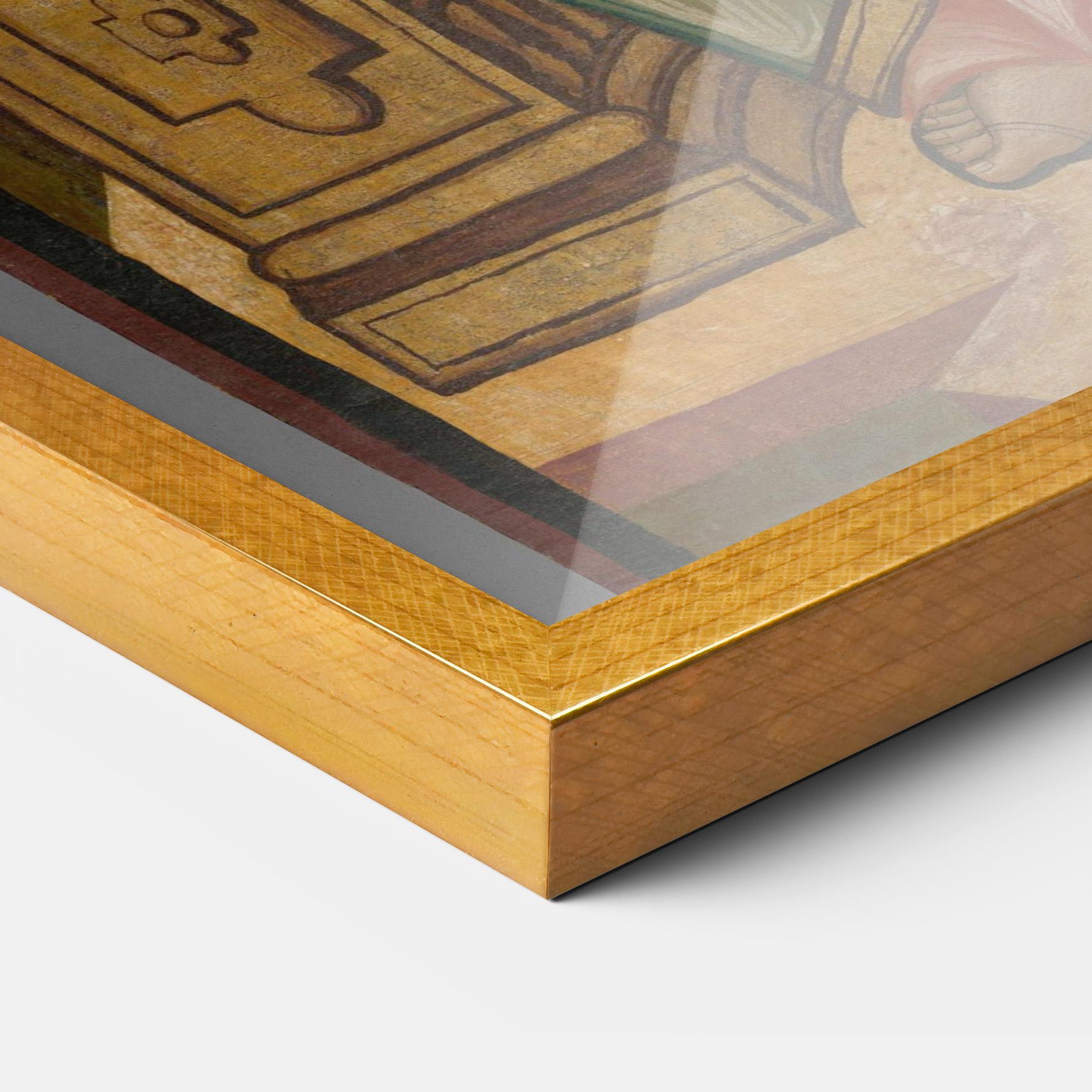 Keretezett Poszter Religious Reading mockup 3