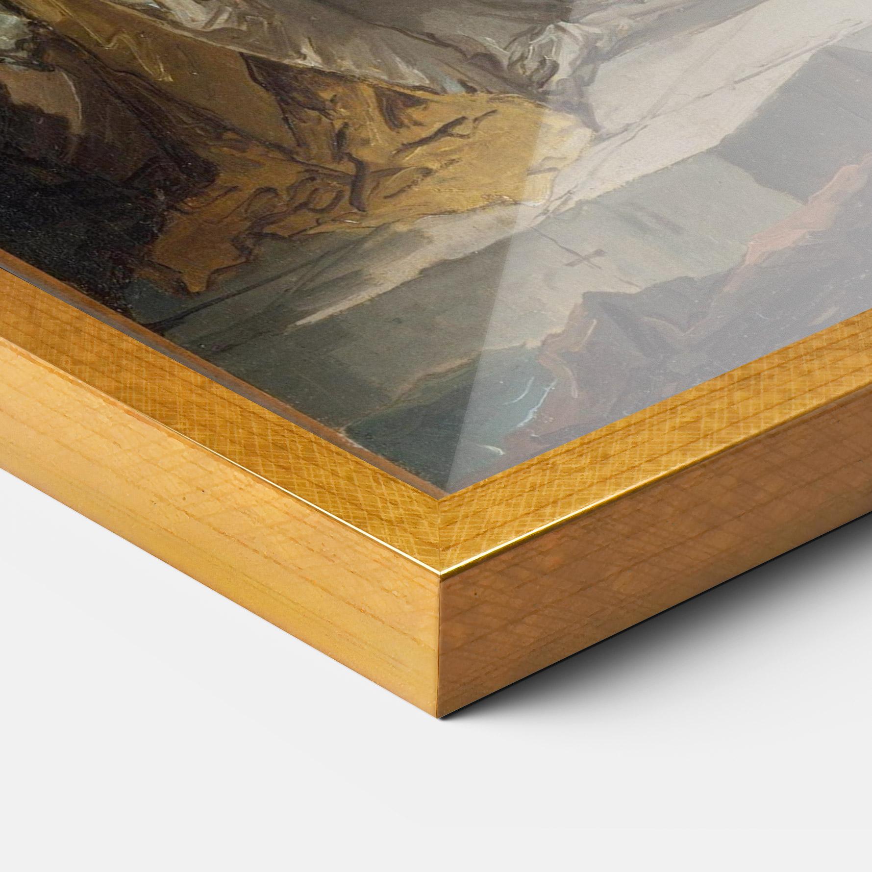 Keretezett Poszter Sky Angel Art mockup 3