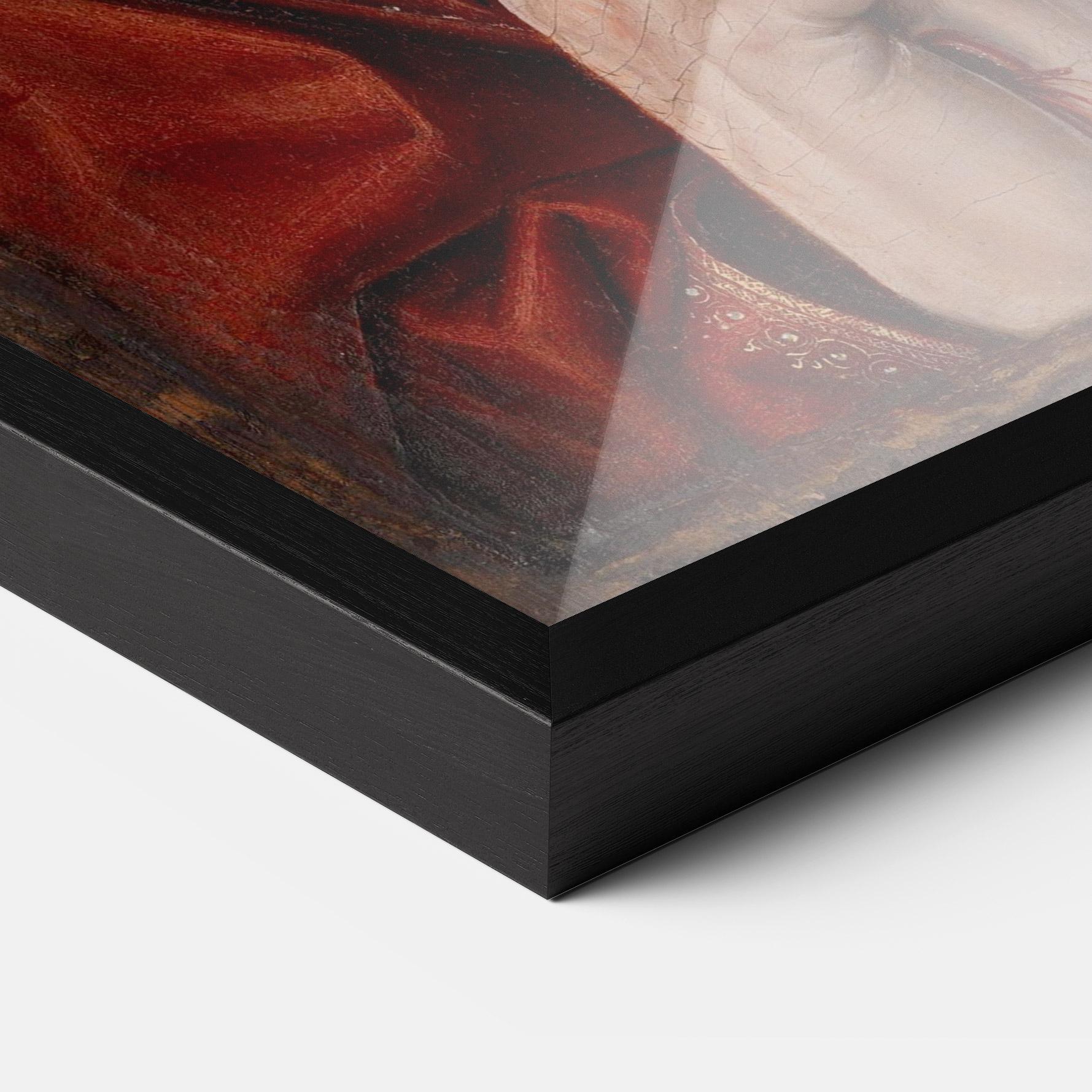 Keretezett Poszter Blood Hand Jesus mockup 3