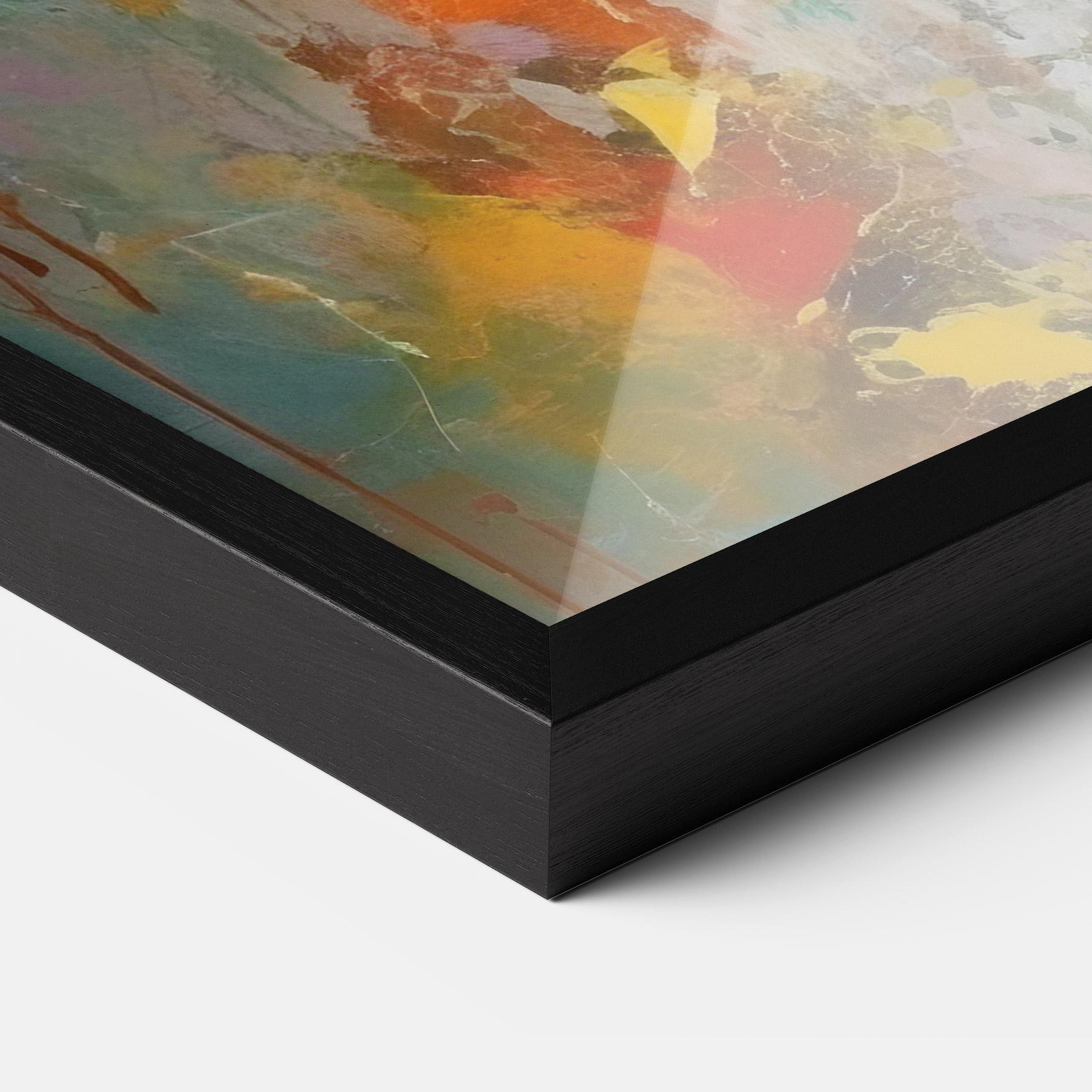Keretezett Poszter Christ Art Painting mockup 3