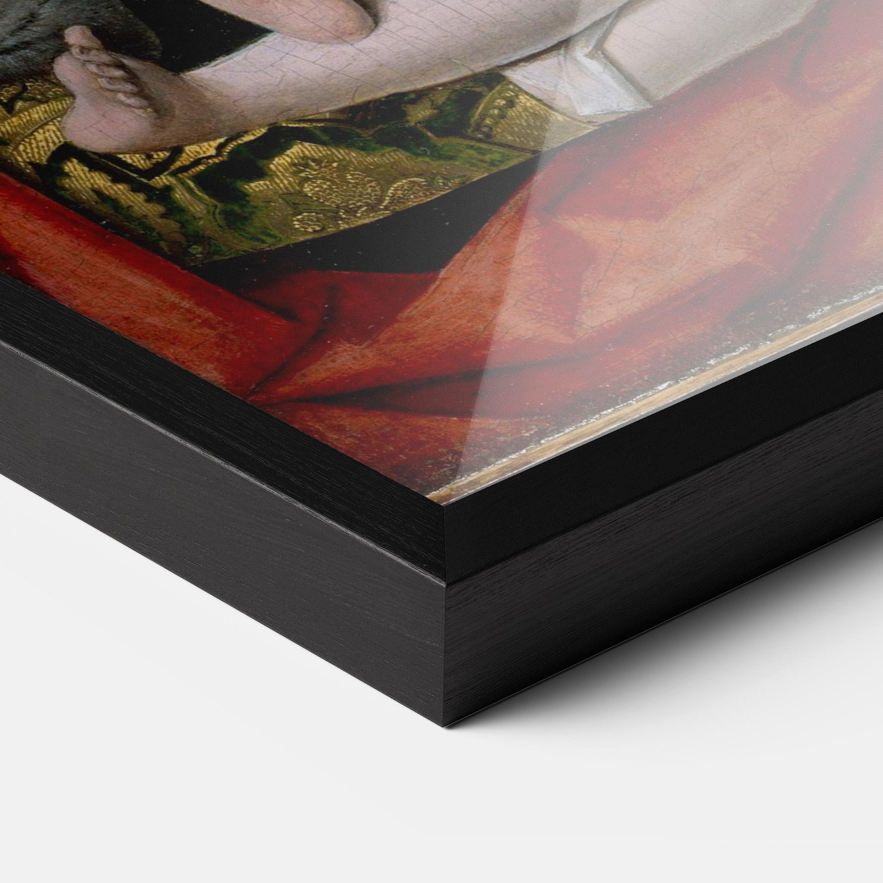 Keretezett Poszter Little Religious Baby mockup 3