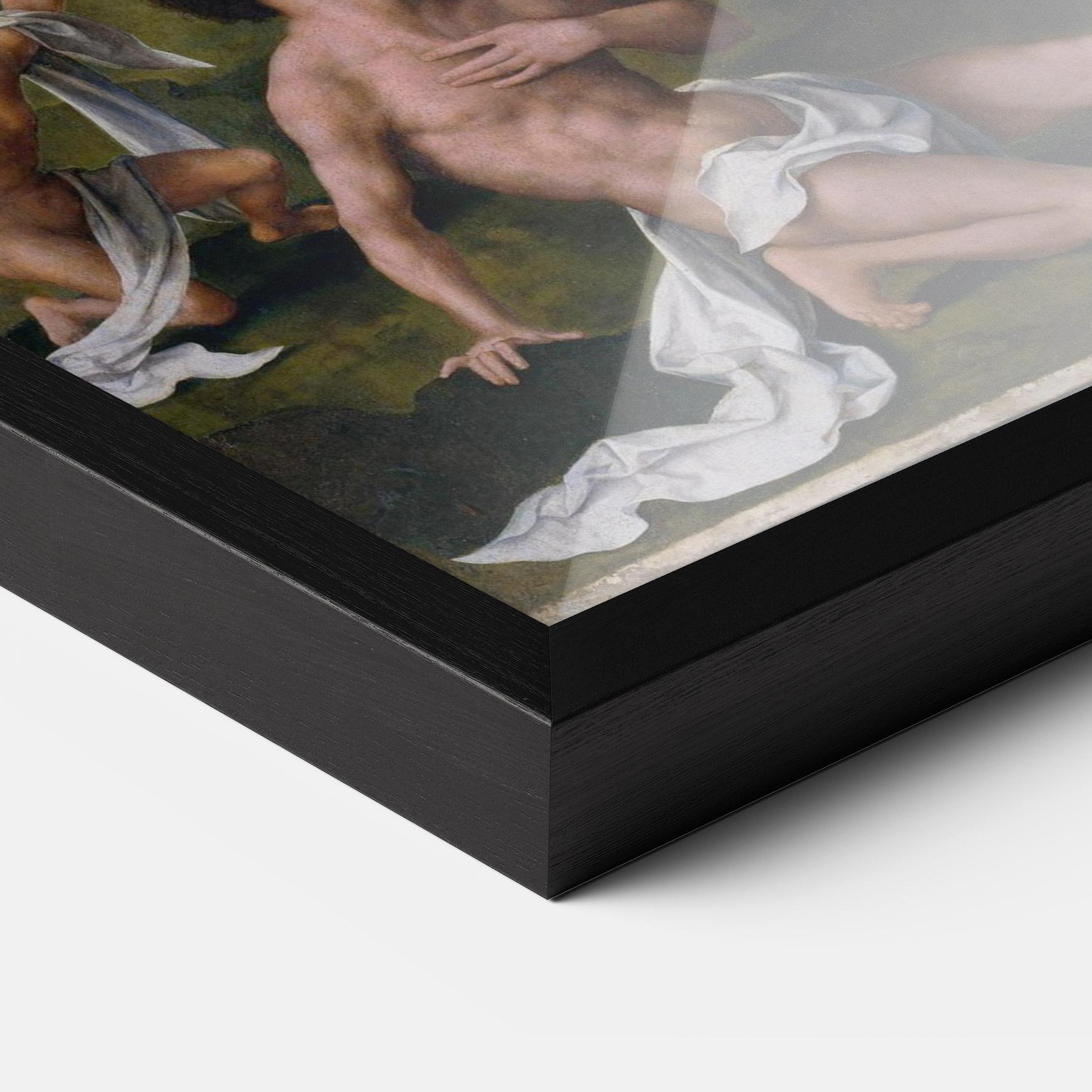 Keretezett Poszter Powerful God mockup 3