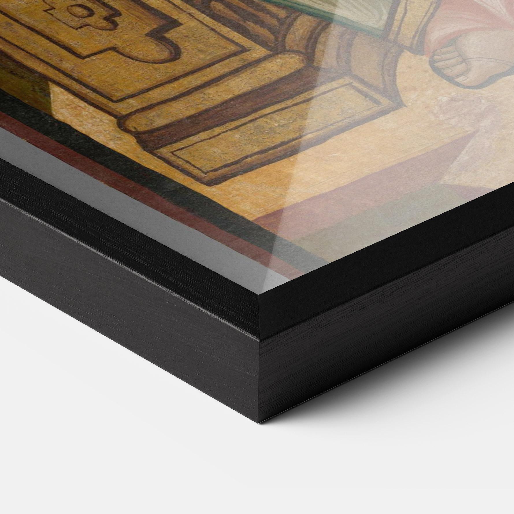 Keretezett Poszter Religious Reading mockup 3