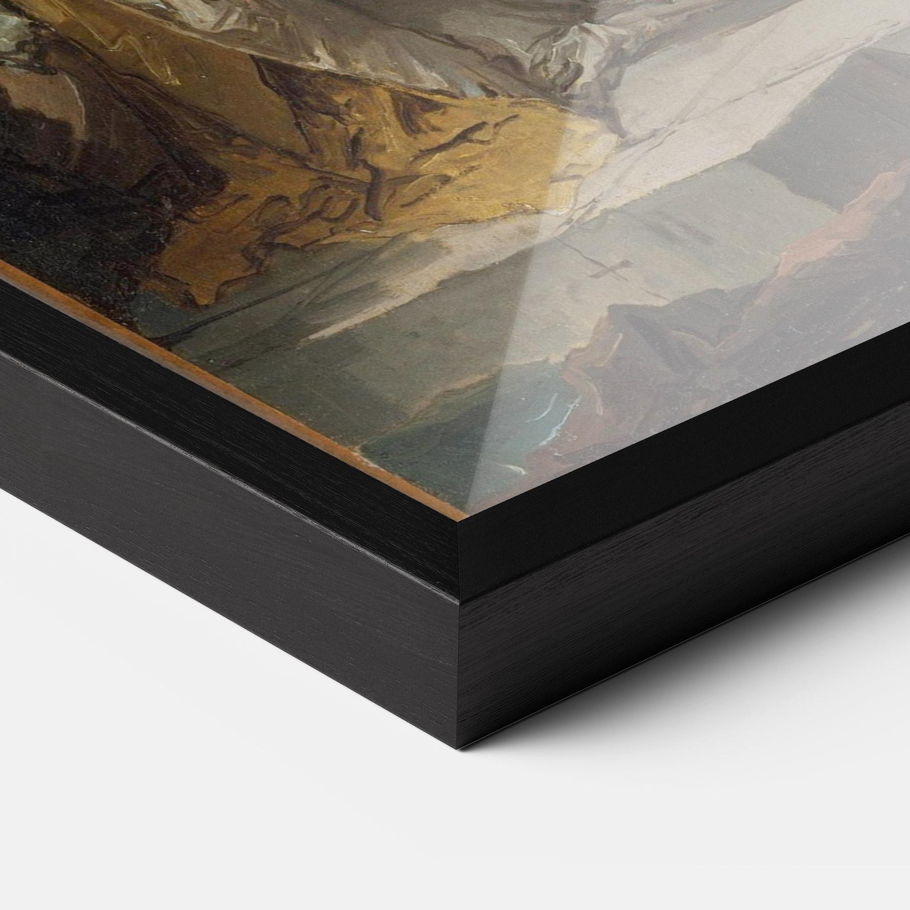 Keretezett Poszter Sky Angel Art mockup 3