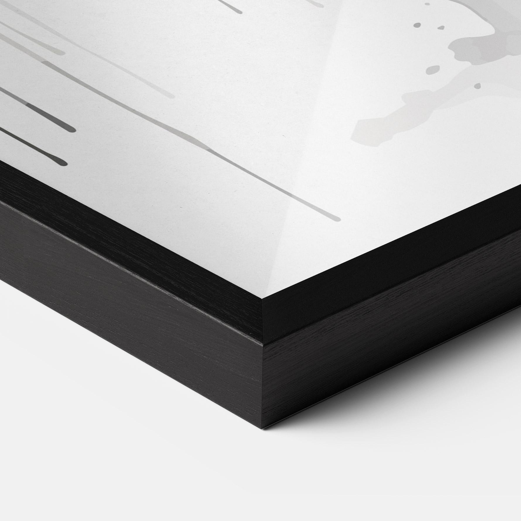 Keretezett Poszter Watercolor Jesus mockup 3