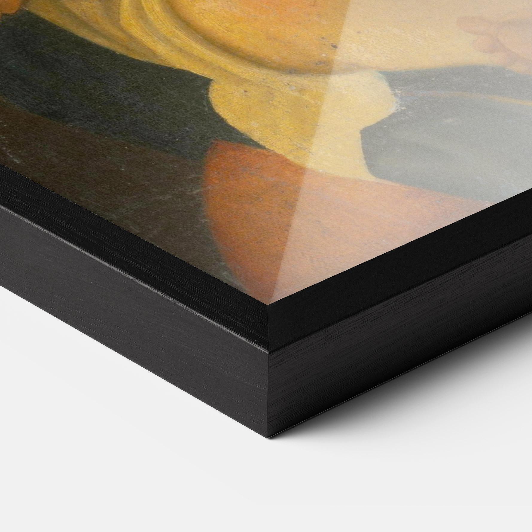 Keretezett Poszter Yellow Light Baby mockup 3