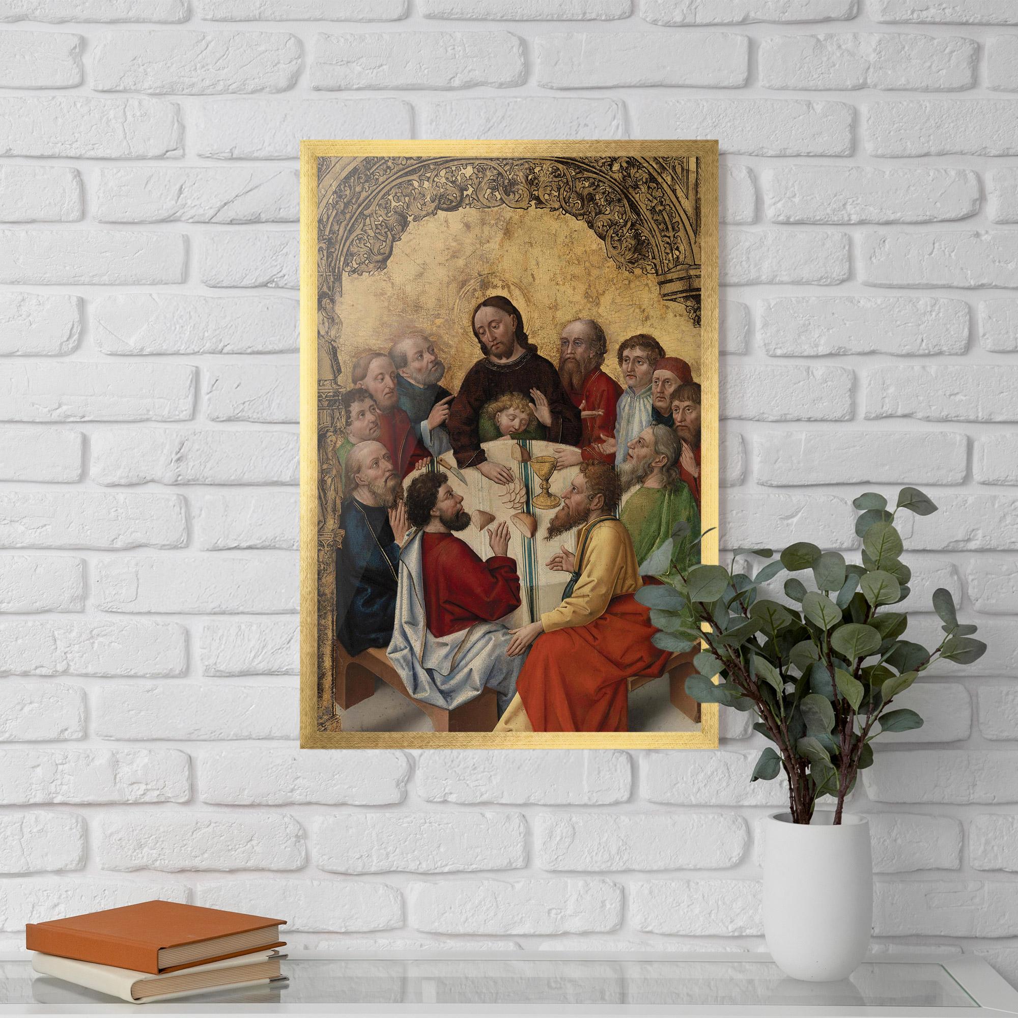 Keretezett Poszter Old Religious Art mockup 5