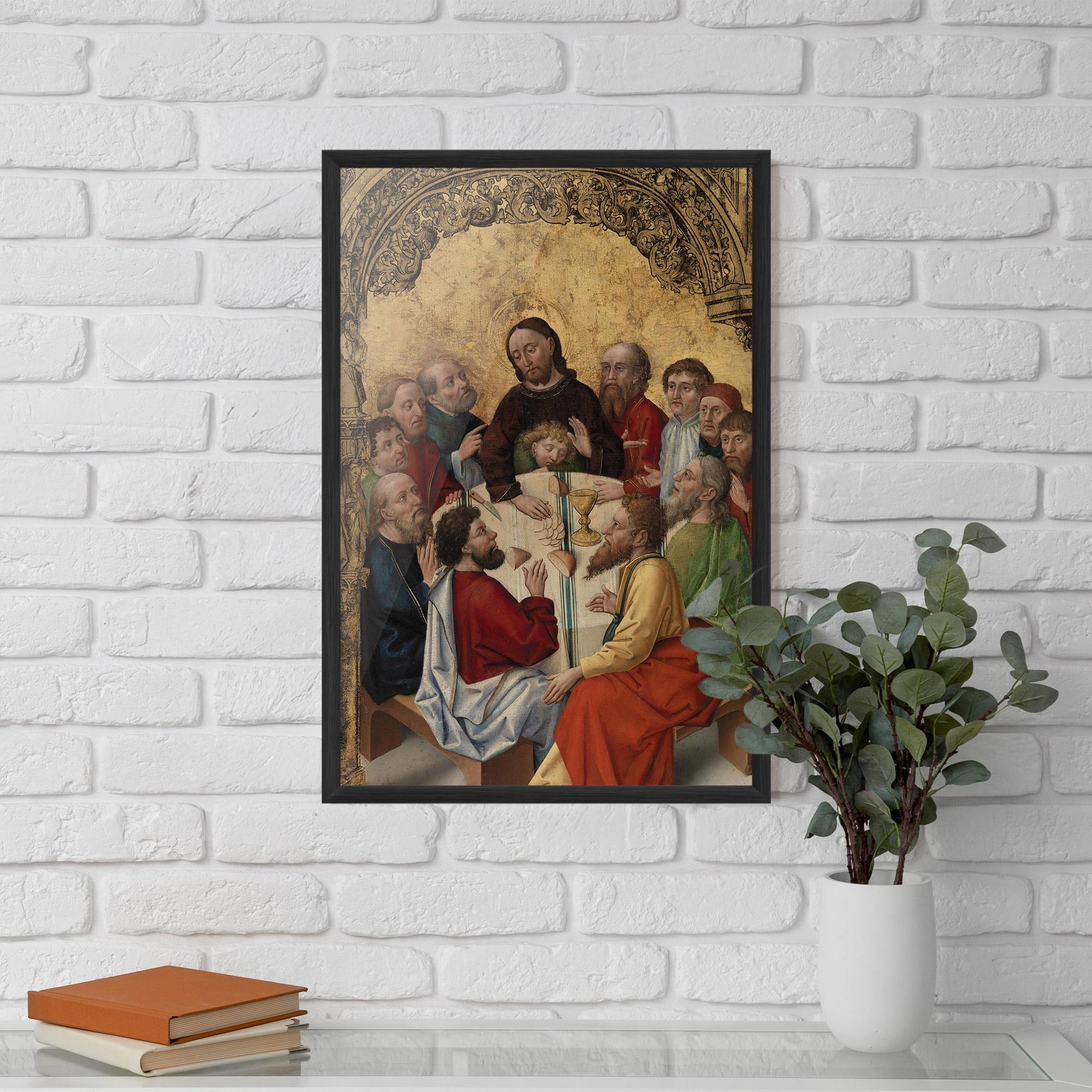 Keretezett Poszter Old Religious Art mockup 5