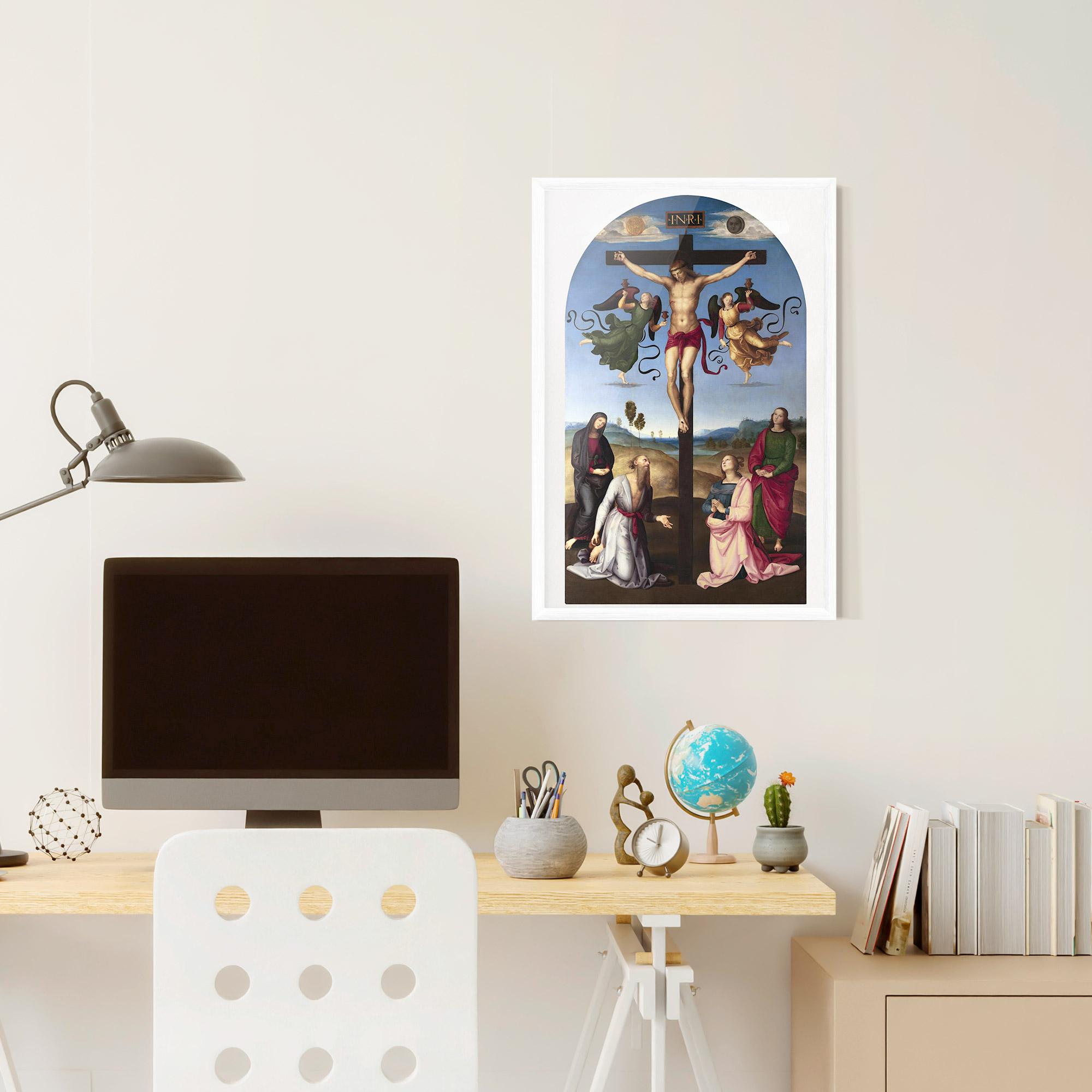 Keretezett Poszter Blue Sky Jesus mockup 6