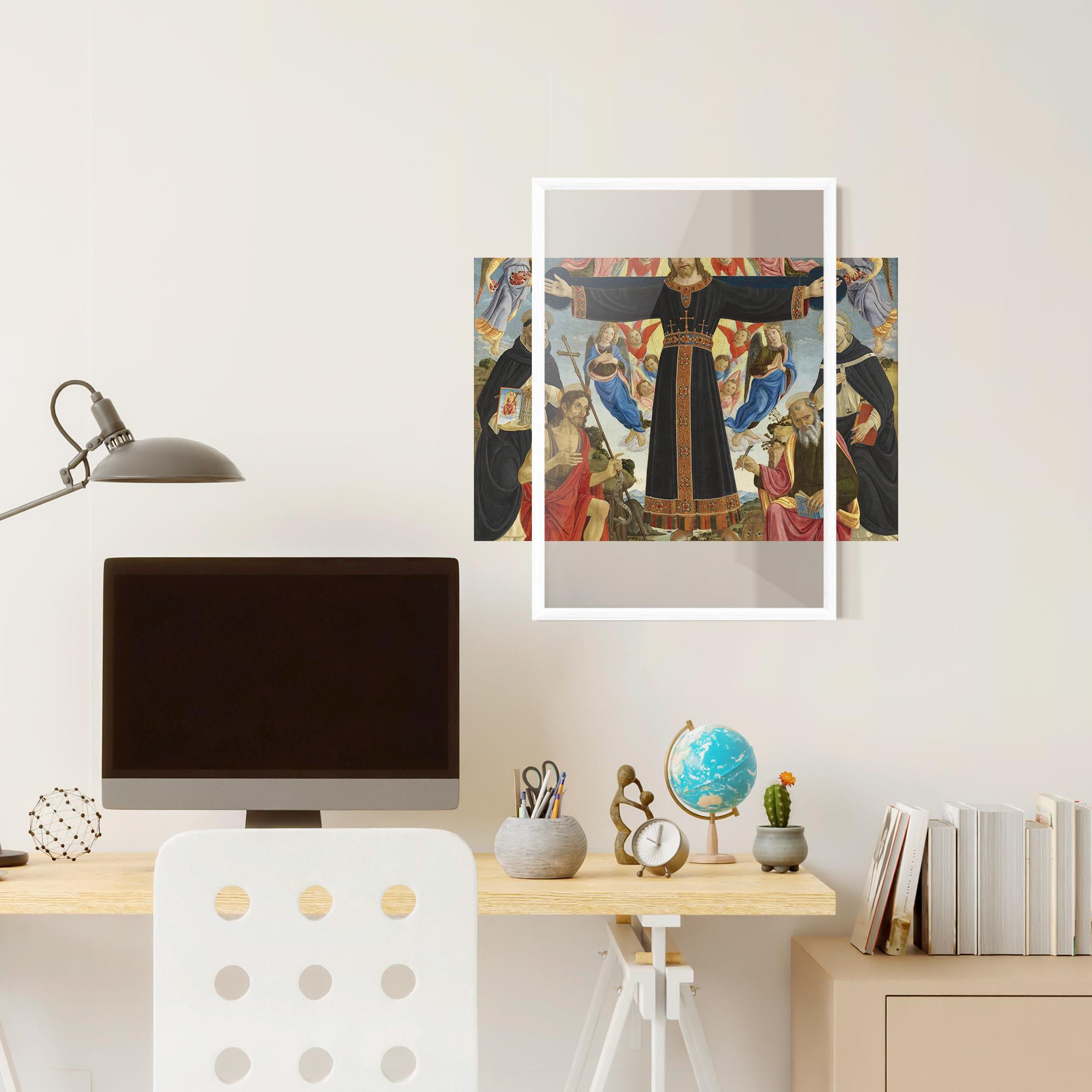 Keretezett Poszter Open Divine Arms mockup 6