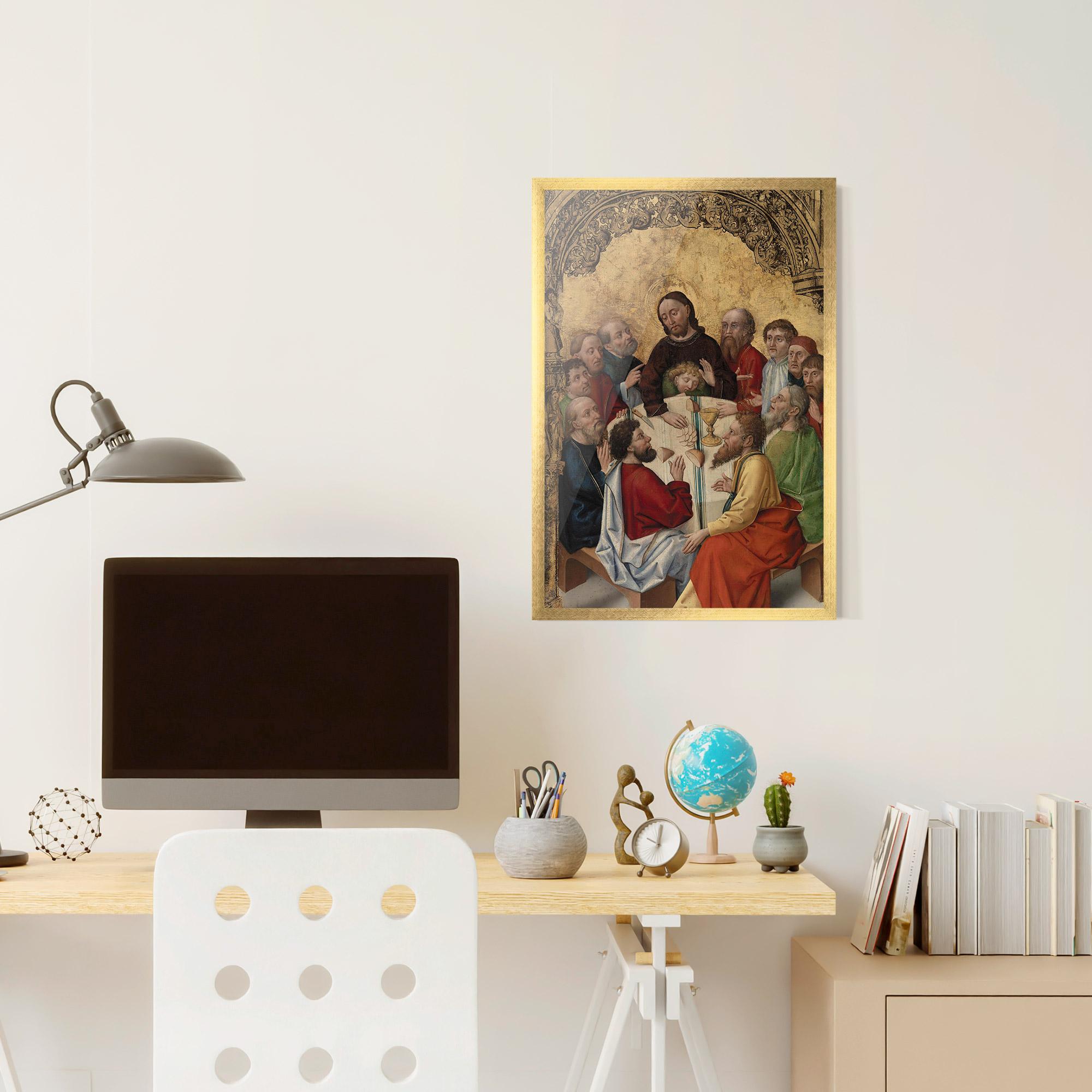 Keretezett Poszter Old Religious Art mockup 6