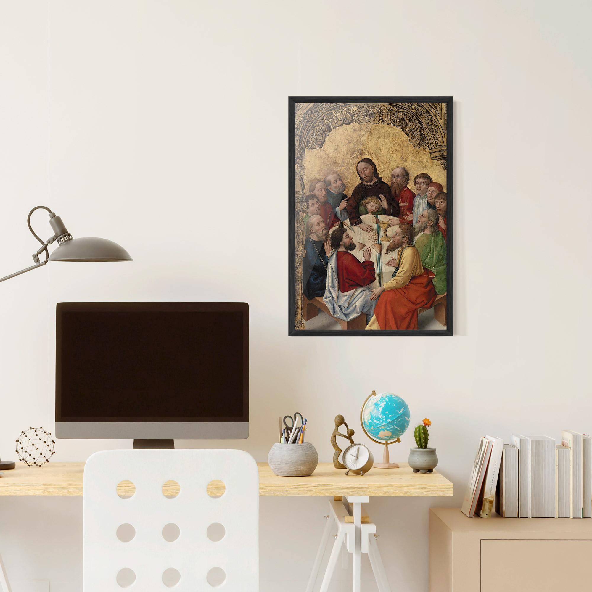 Keretezett Poszter Old Religious Art mockup 6