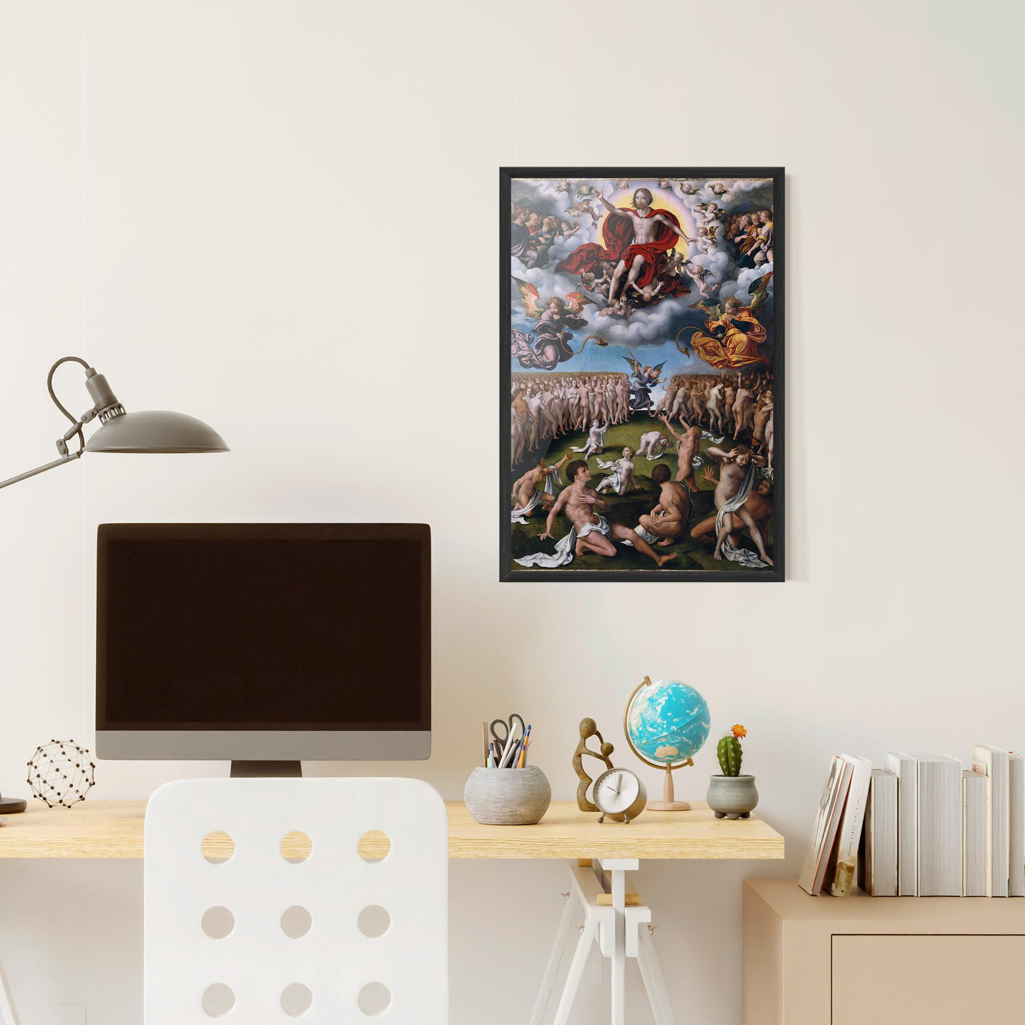 Keretezett Poszter Powerful God mockup 6