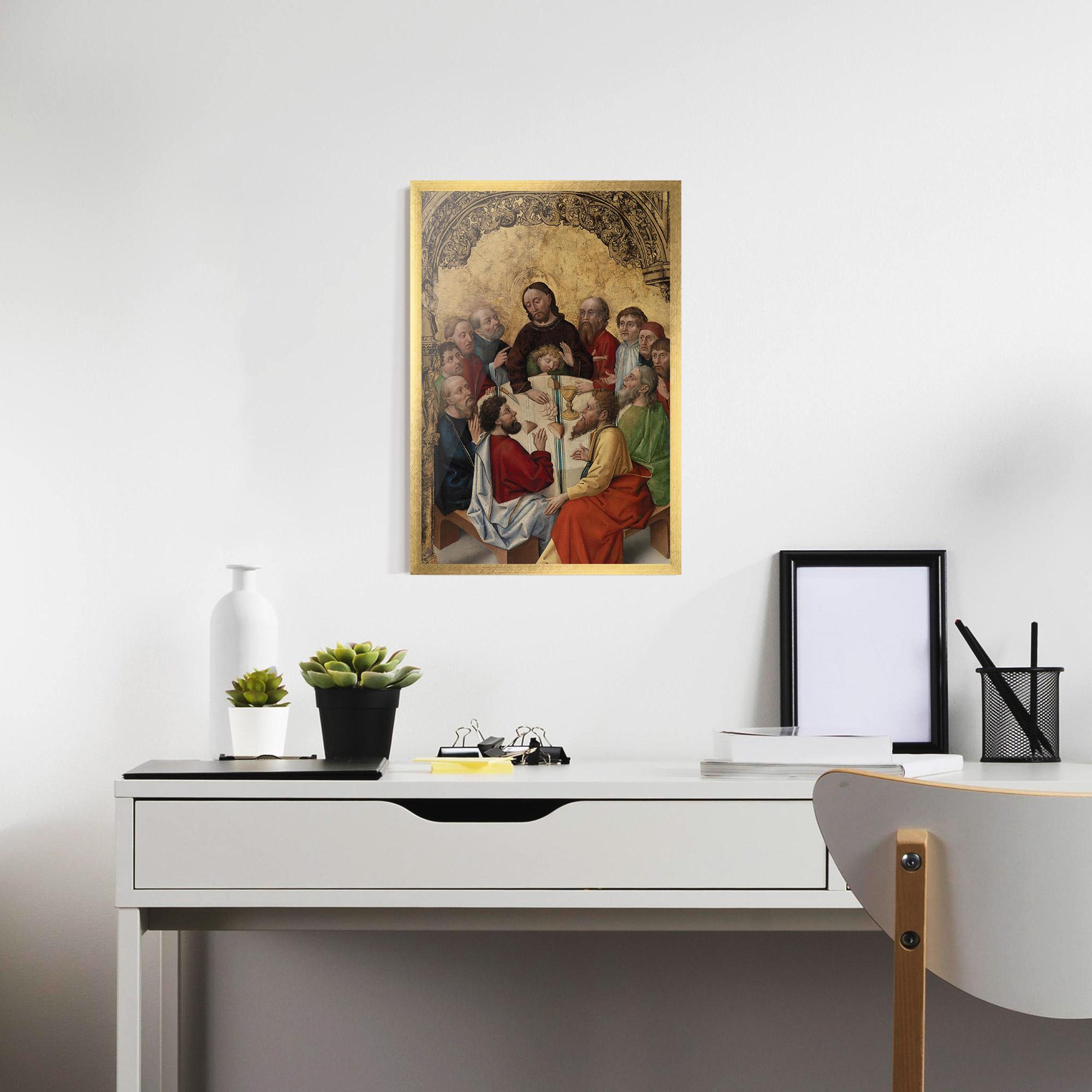 Keretezett Poszter Old Religious Art mockup 7