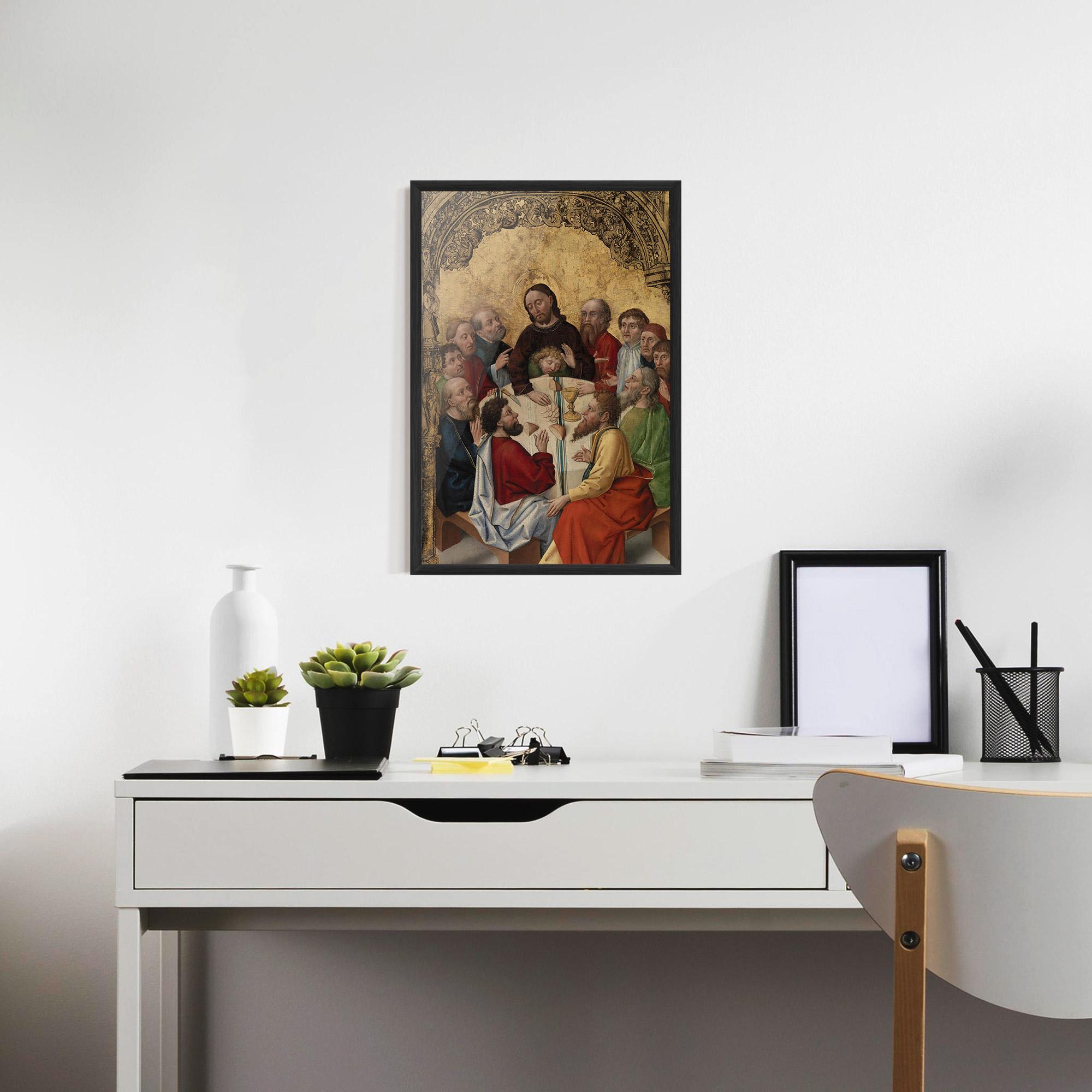Keretezett Poszter Old Religious Art mockup 7