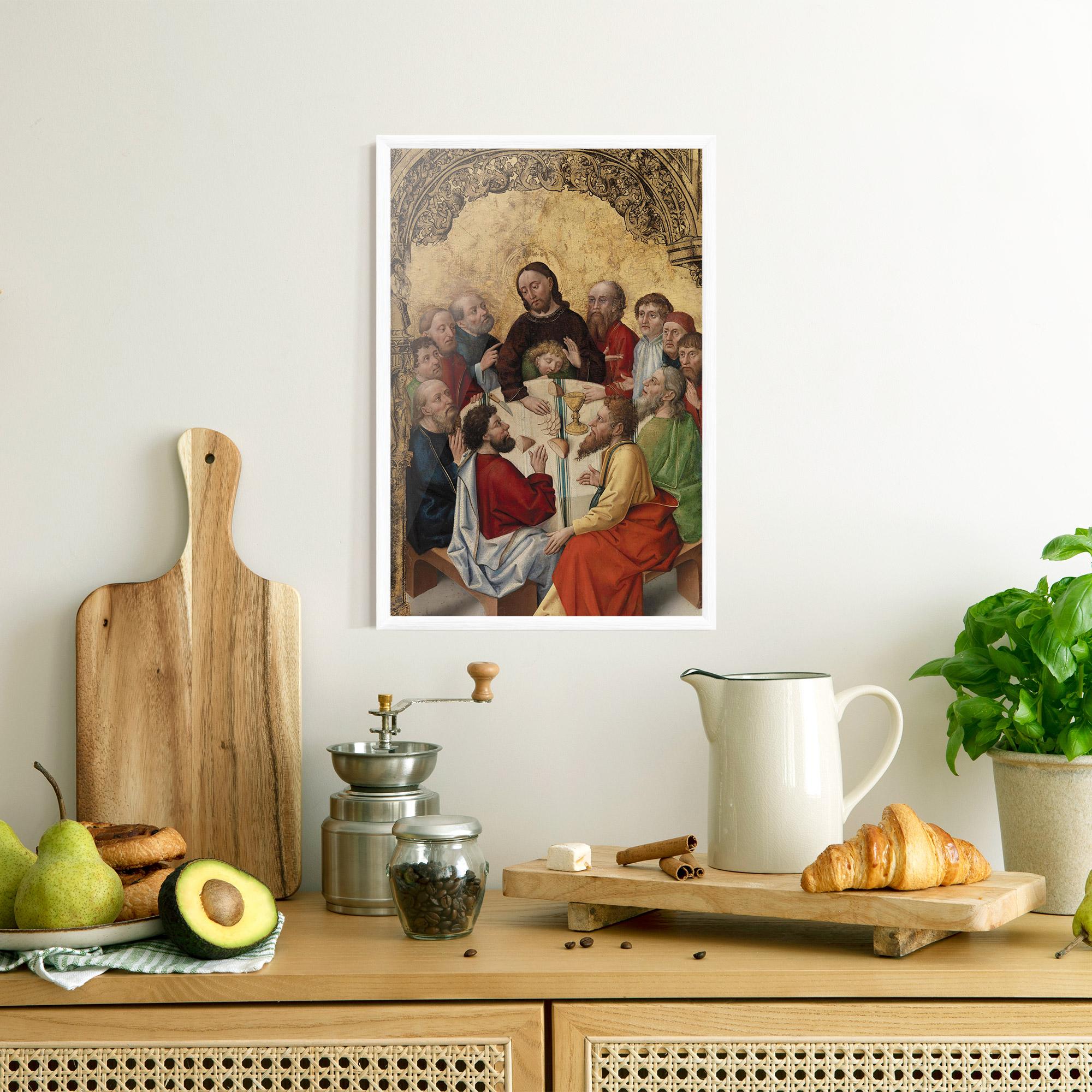 Keretezett Poszter Old Religious Art mockup 8