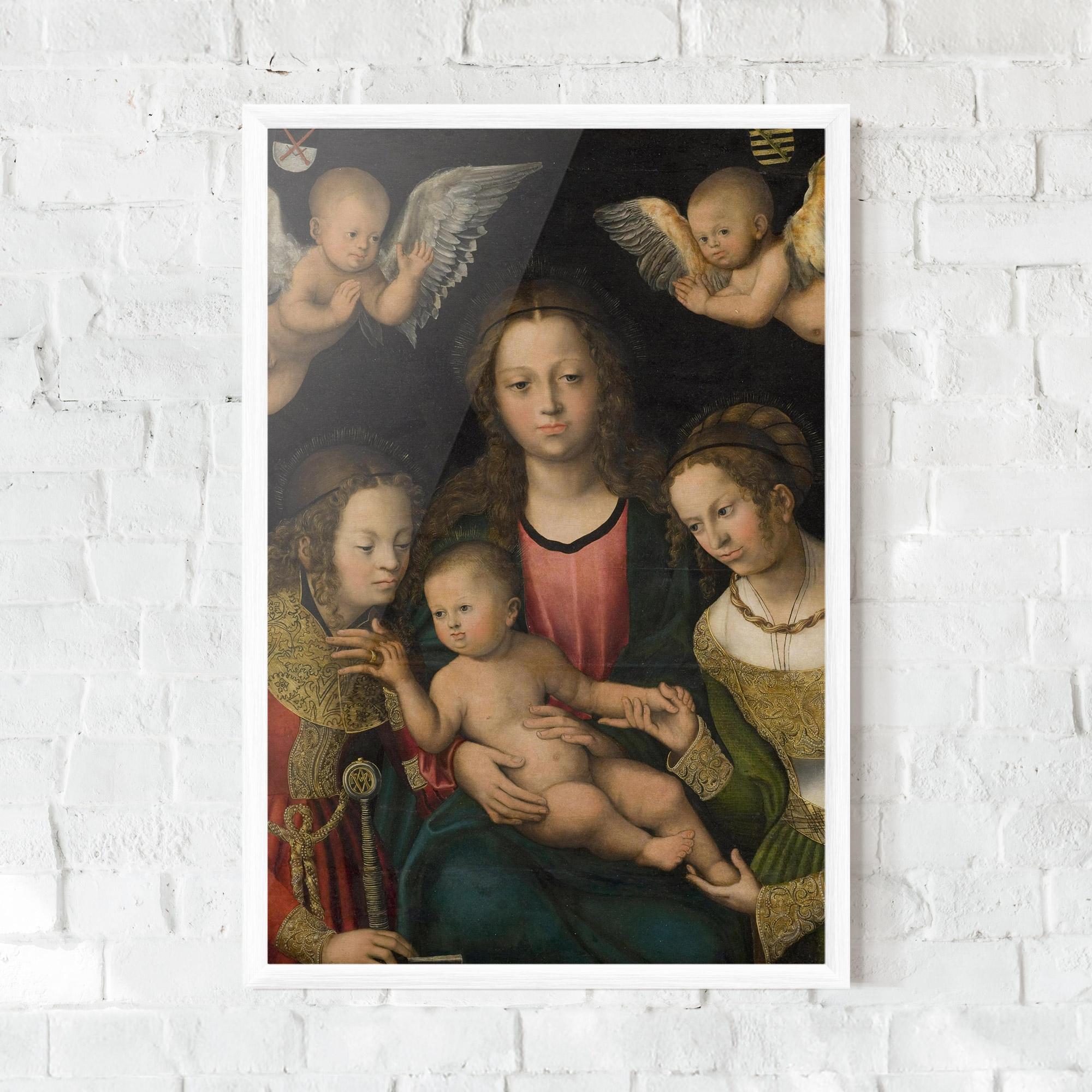 Keretezett Poszter Small Little Angels mockup 0