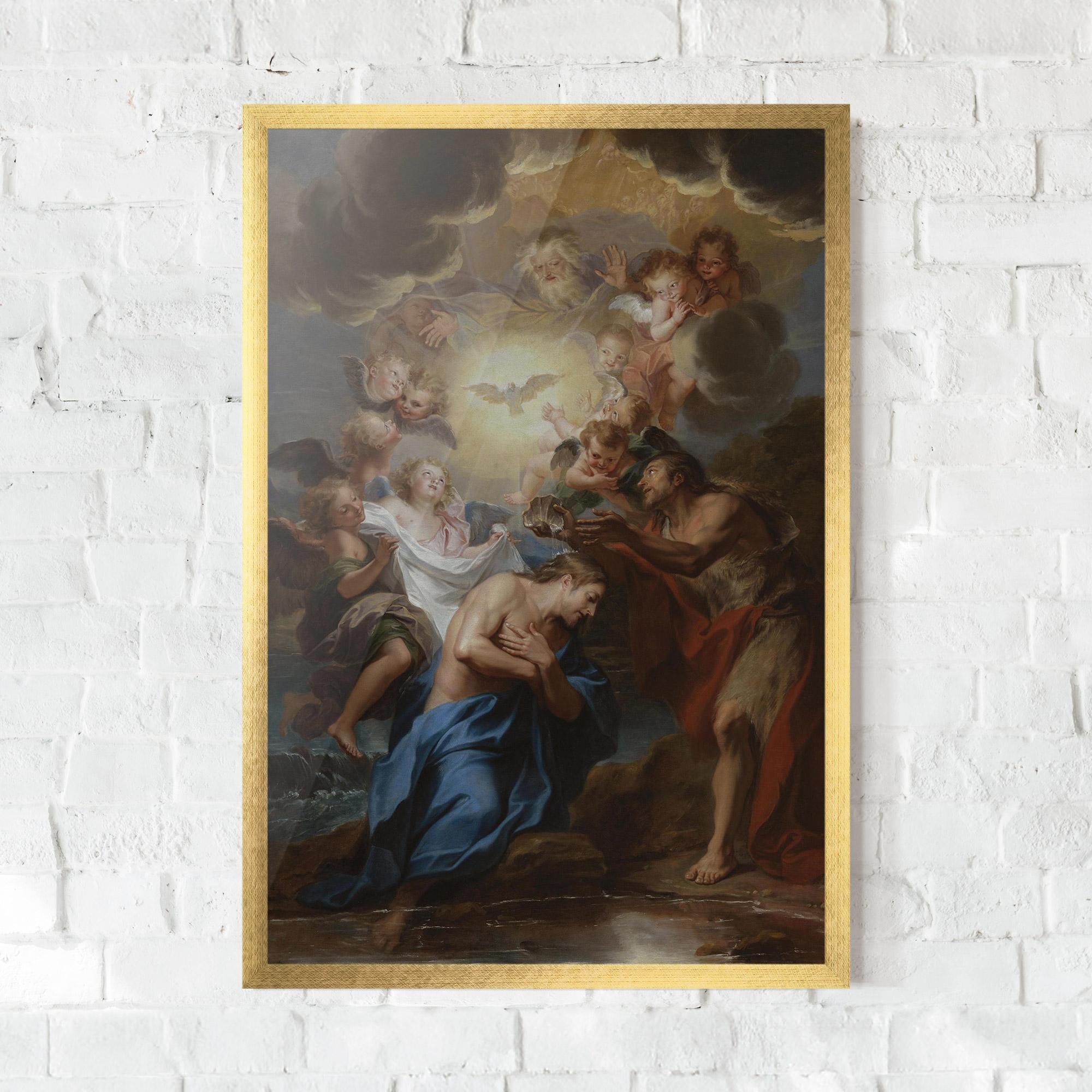 Keretezett Poszter Bird Floating mockup 0