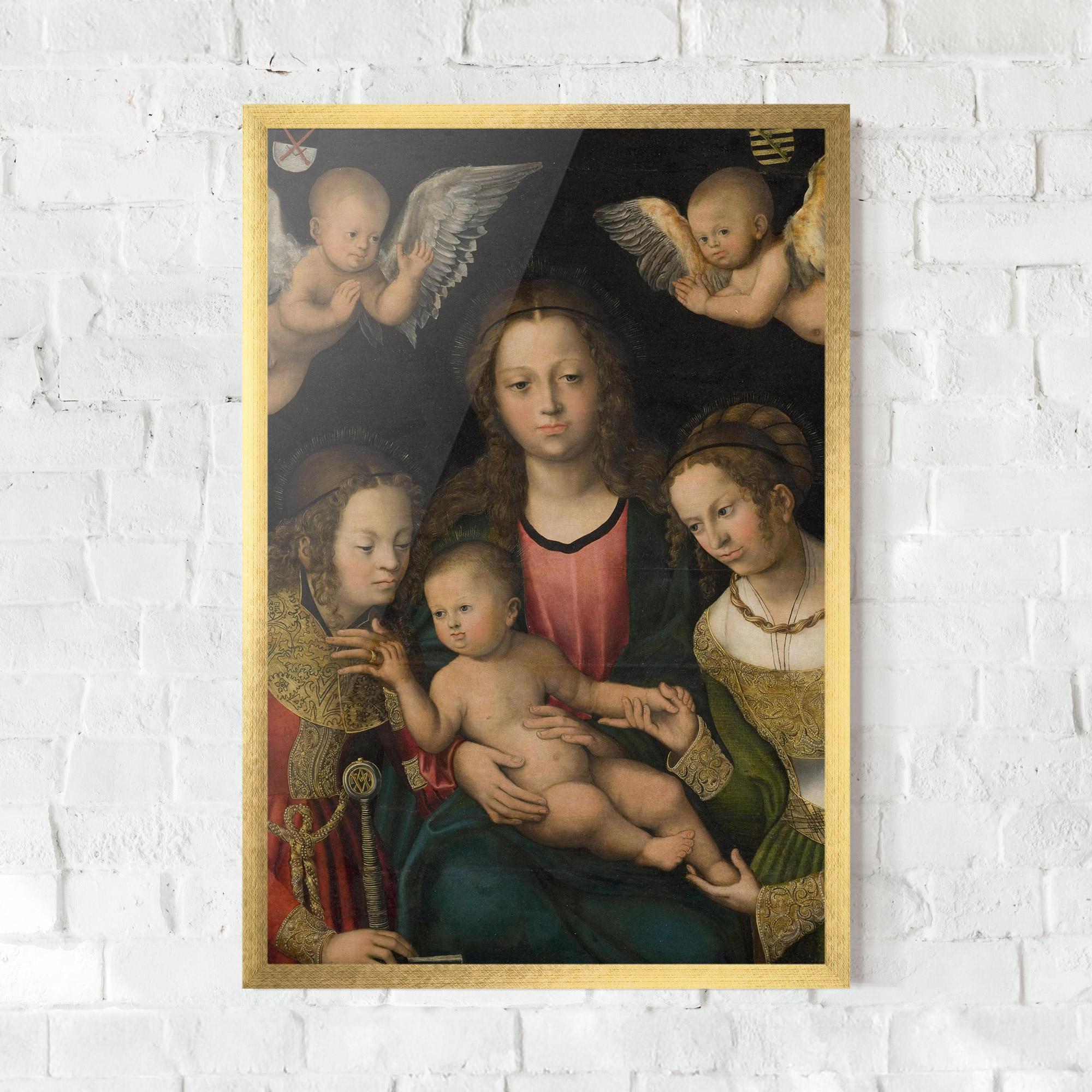 Keretezett Poszter Small Little Angels mockup 0