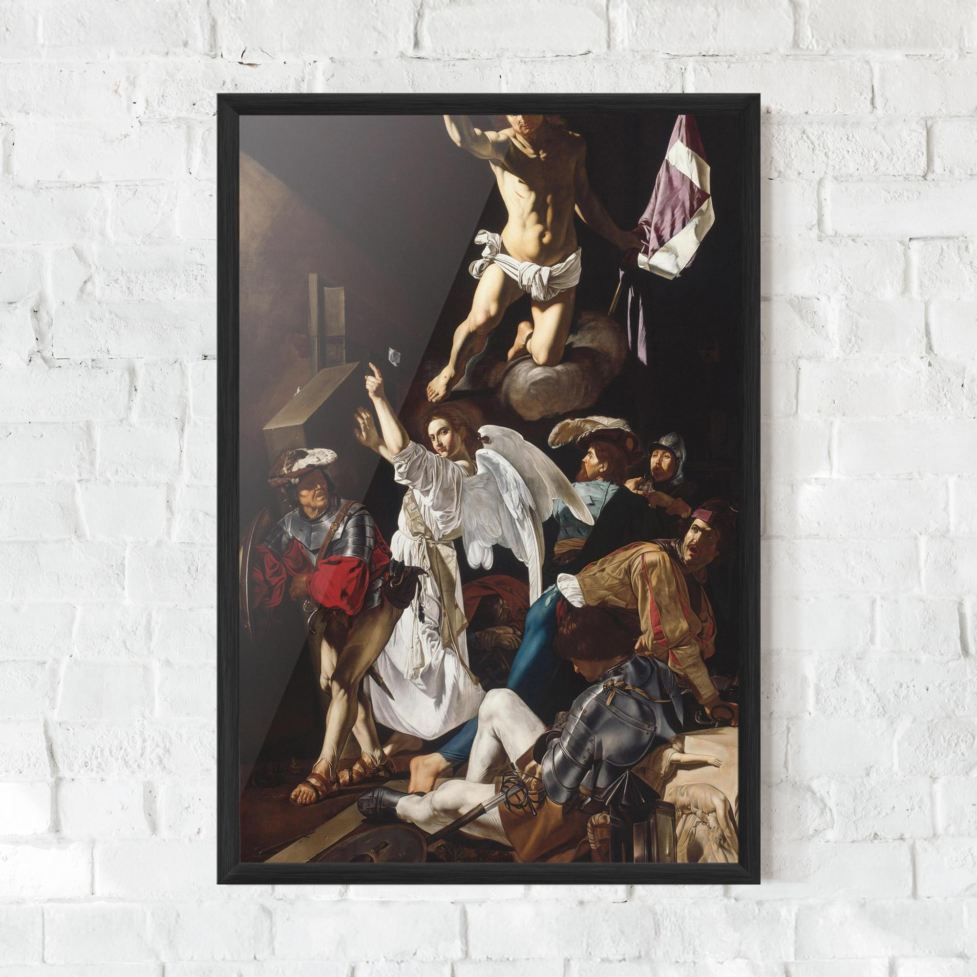 Keretezett Poszter Angel Painting mockup 0