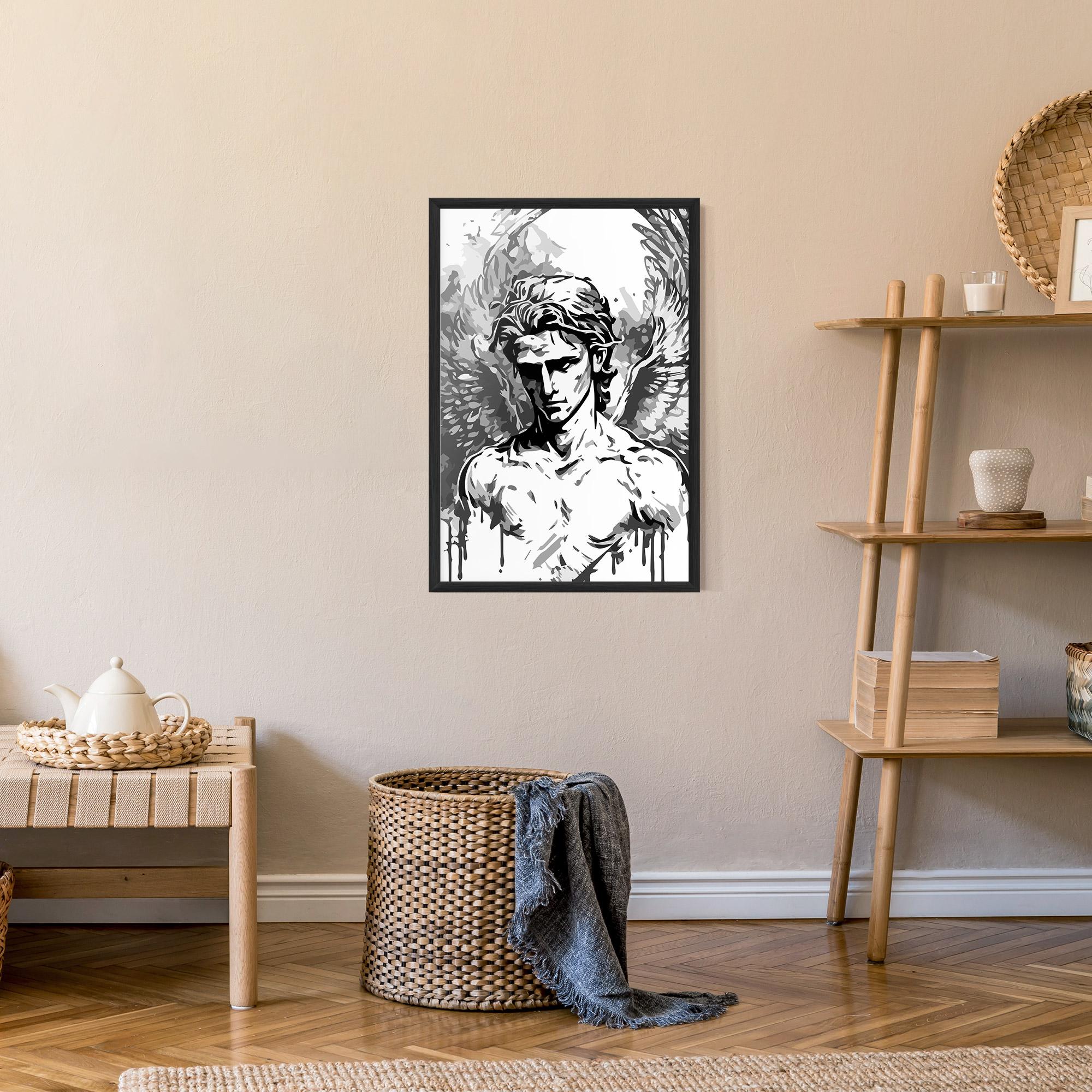 Keretezett Poszter Beautiful Angel mockup 9