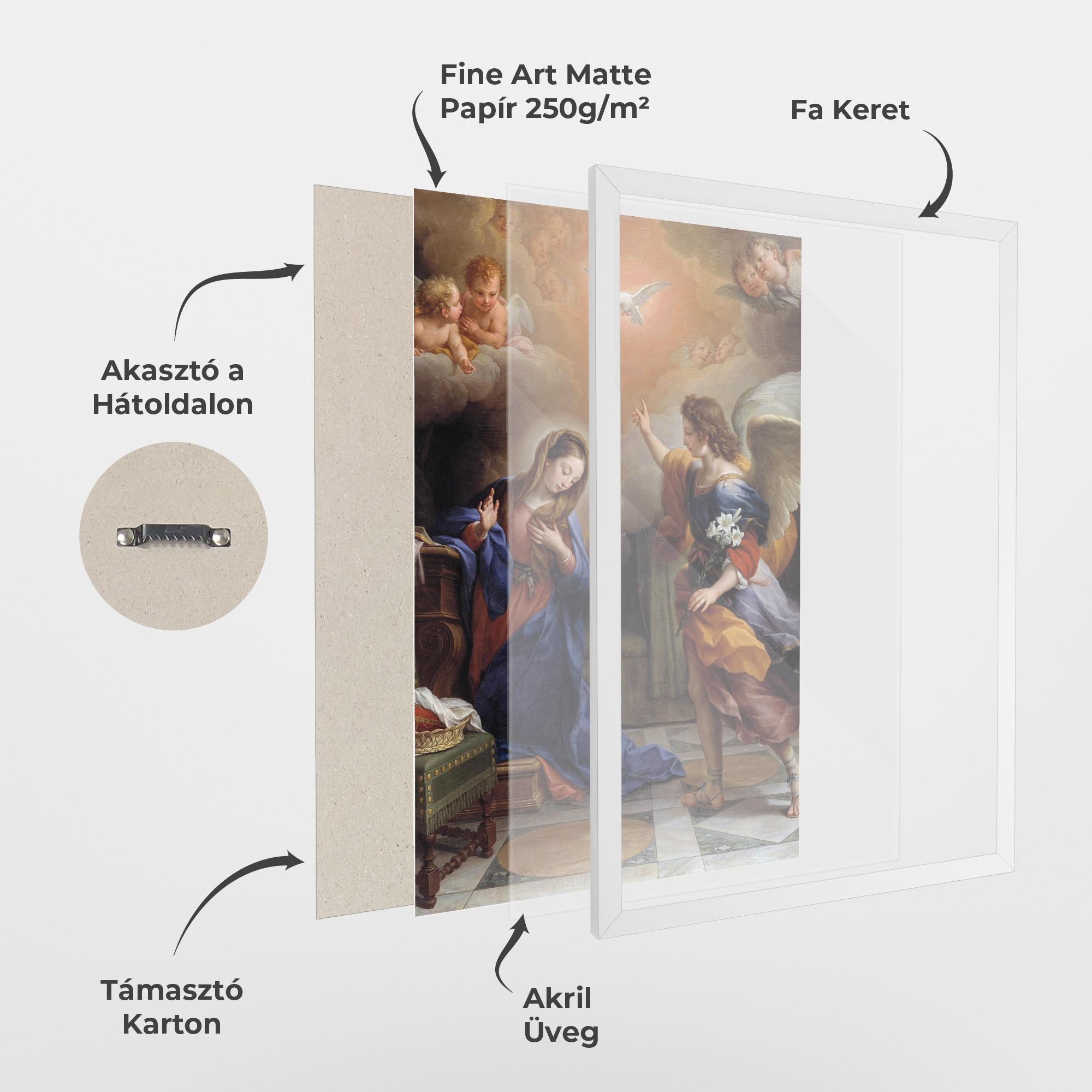 Keretezett Poszter Lucky Bird mockup 1