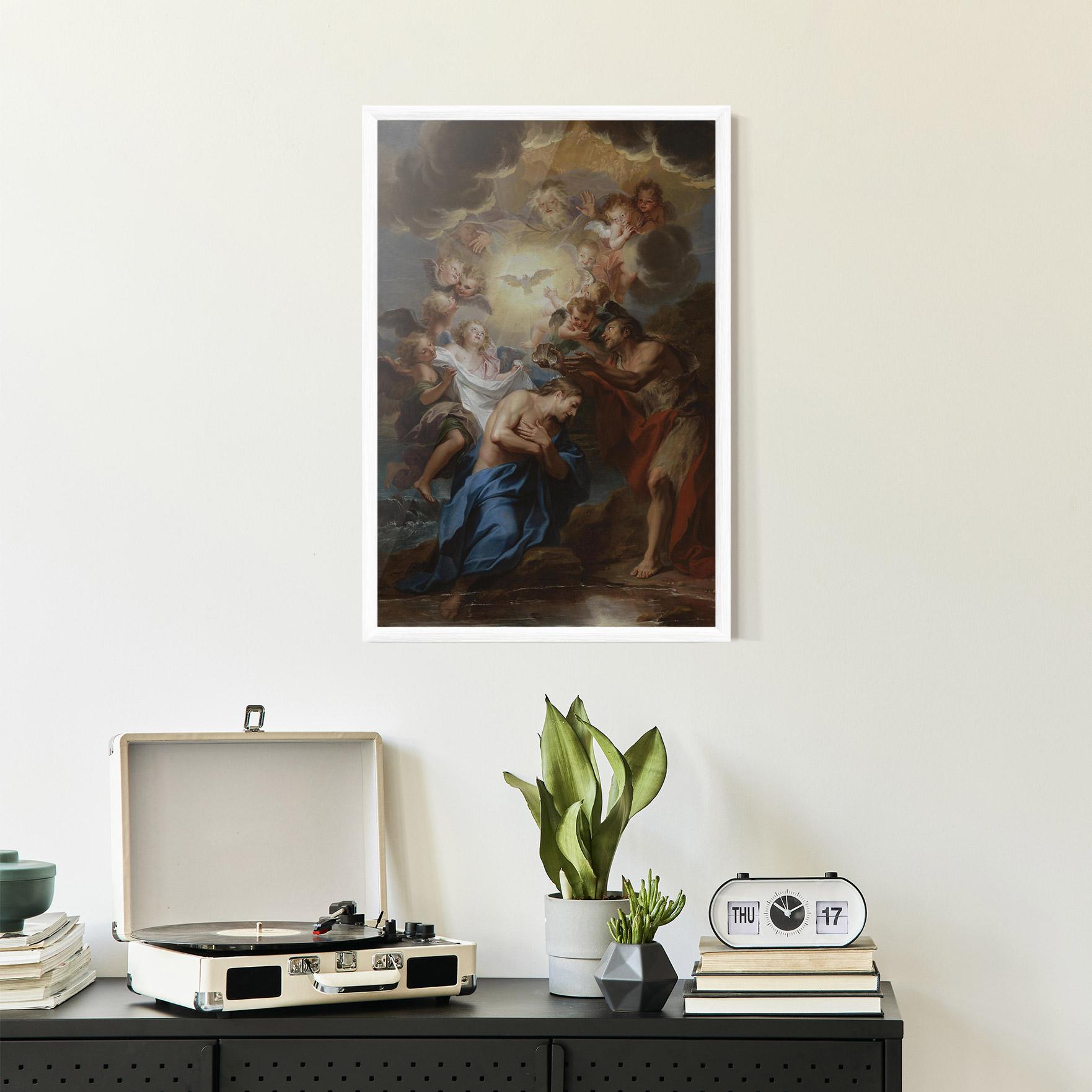 Keretezett Poszter Bird Floating mockup 2