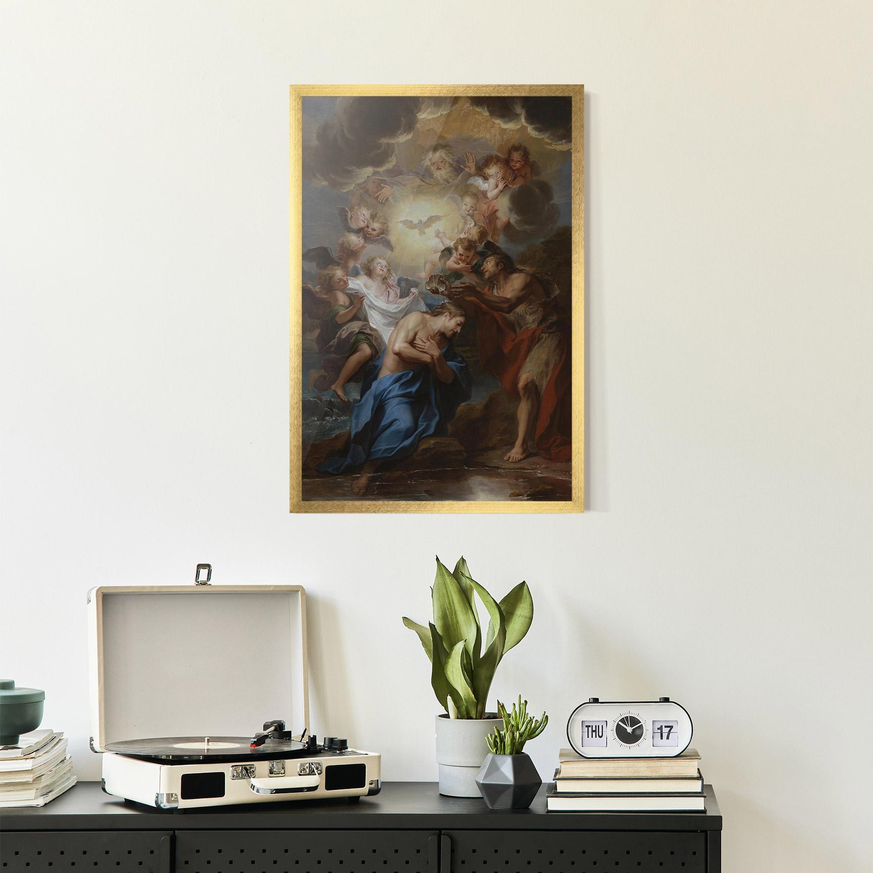 Keretezett Poszter Bird Floating mockup 2