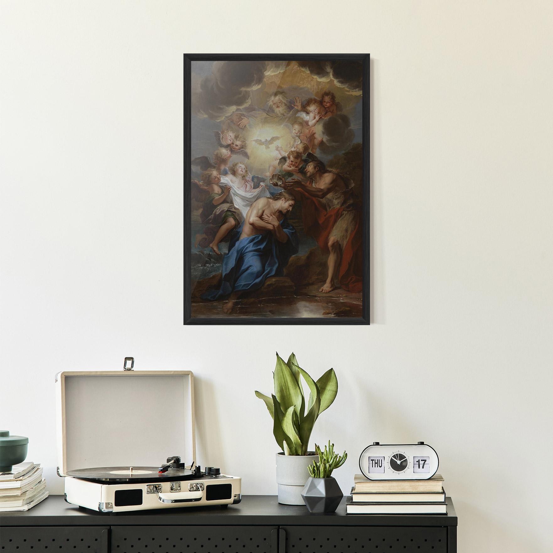 Keretezett Poszter Bird Floating mockup 2