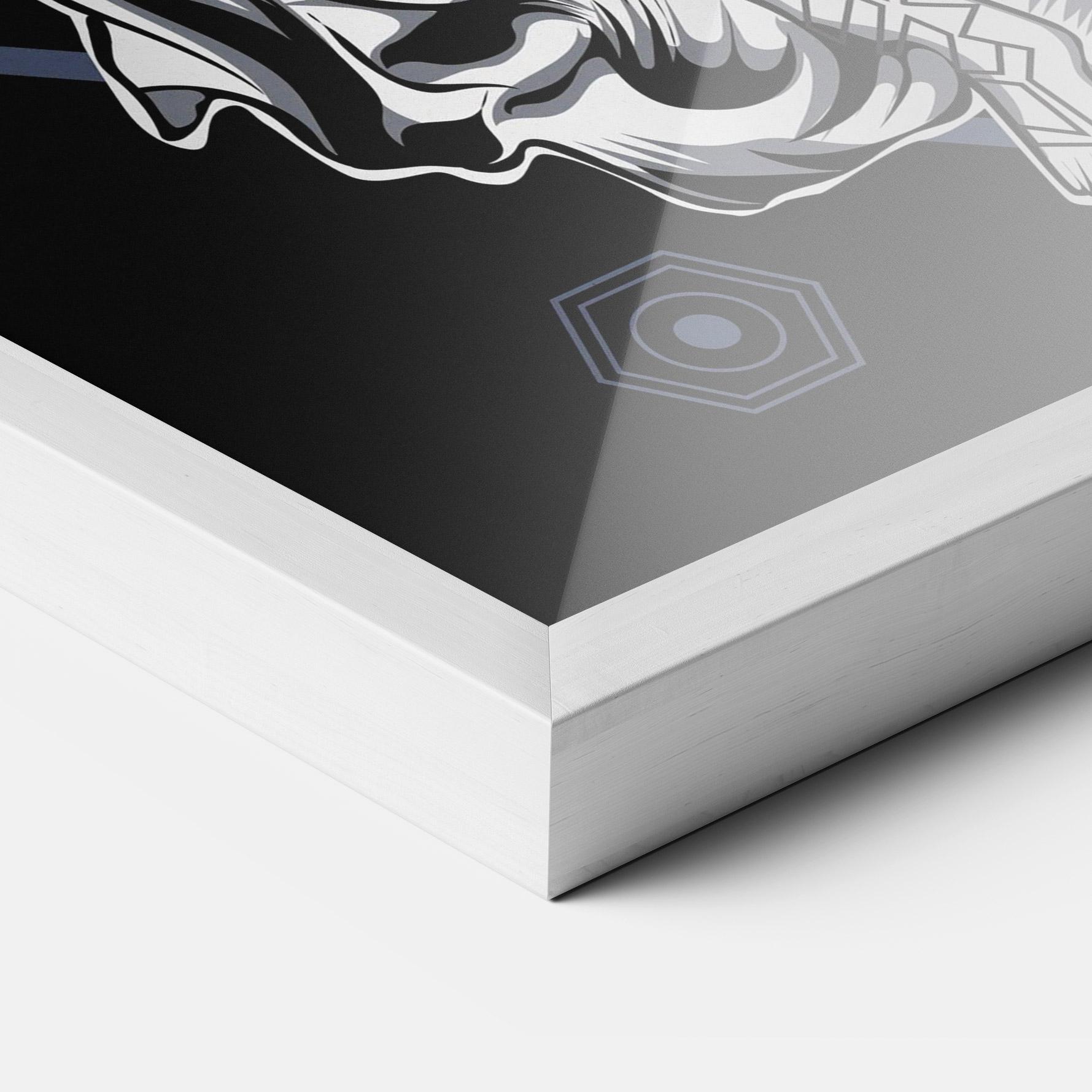 Keretezett Poszter Angel Fights mockup 3