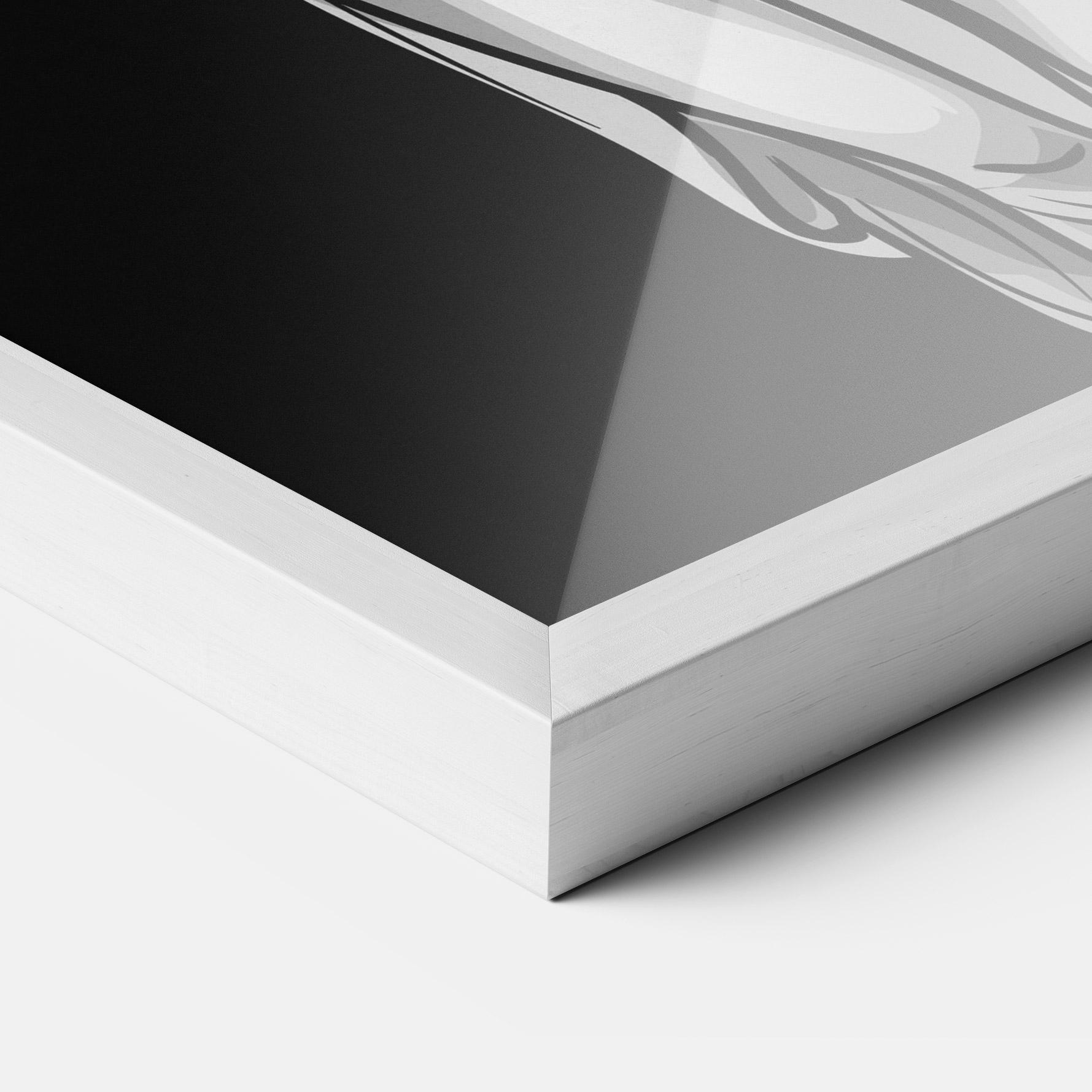 Keretezett Poszter Angel Hand mockup 3